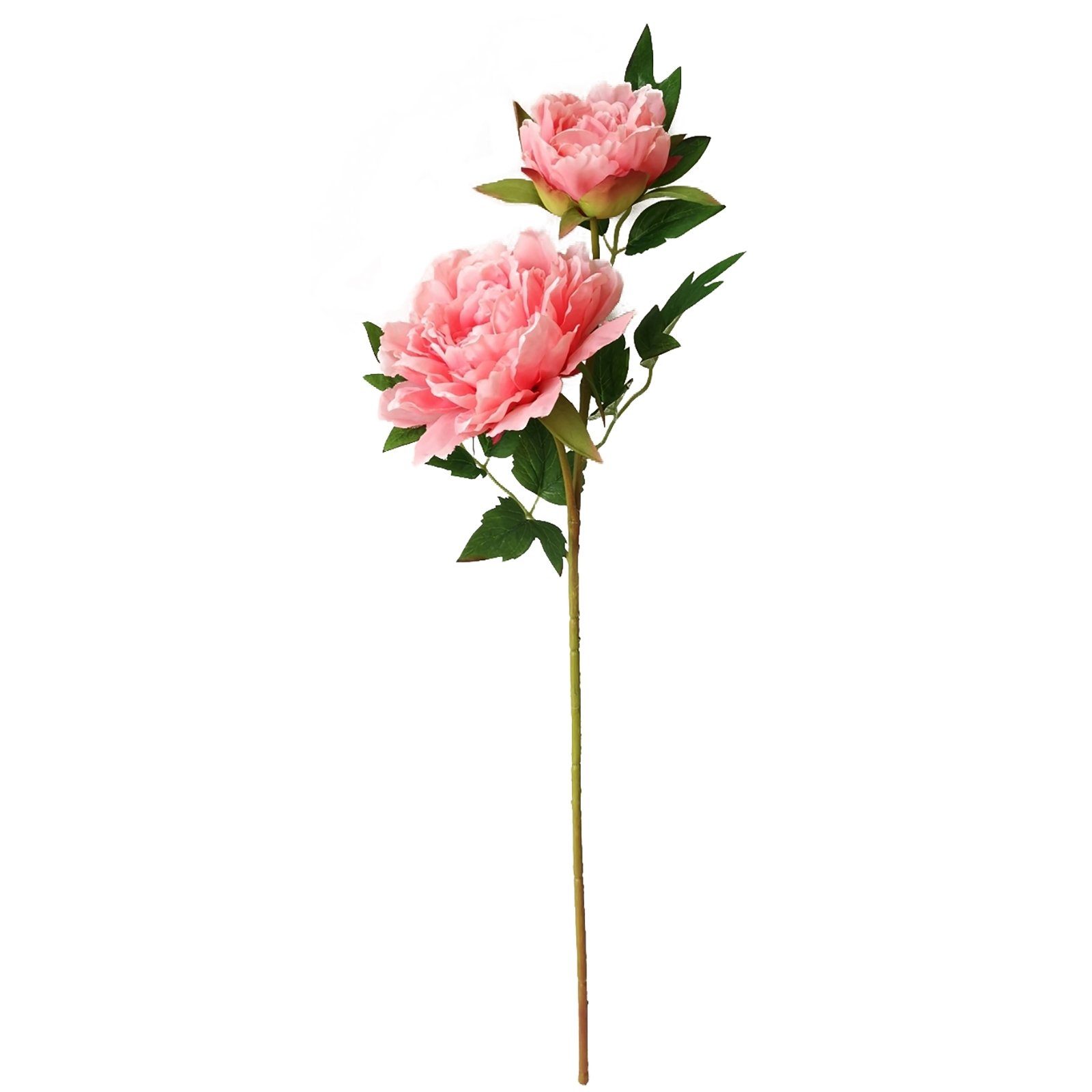 Kunstblume Pfingstrose Rosa 71 Kunstblume cm 71 Höhe HTI-Living, cm Flora Pfingstrose