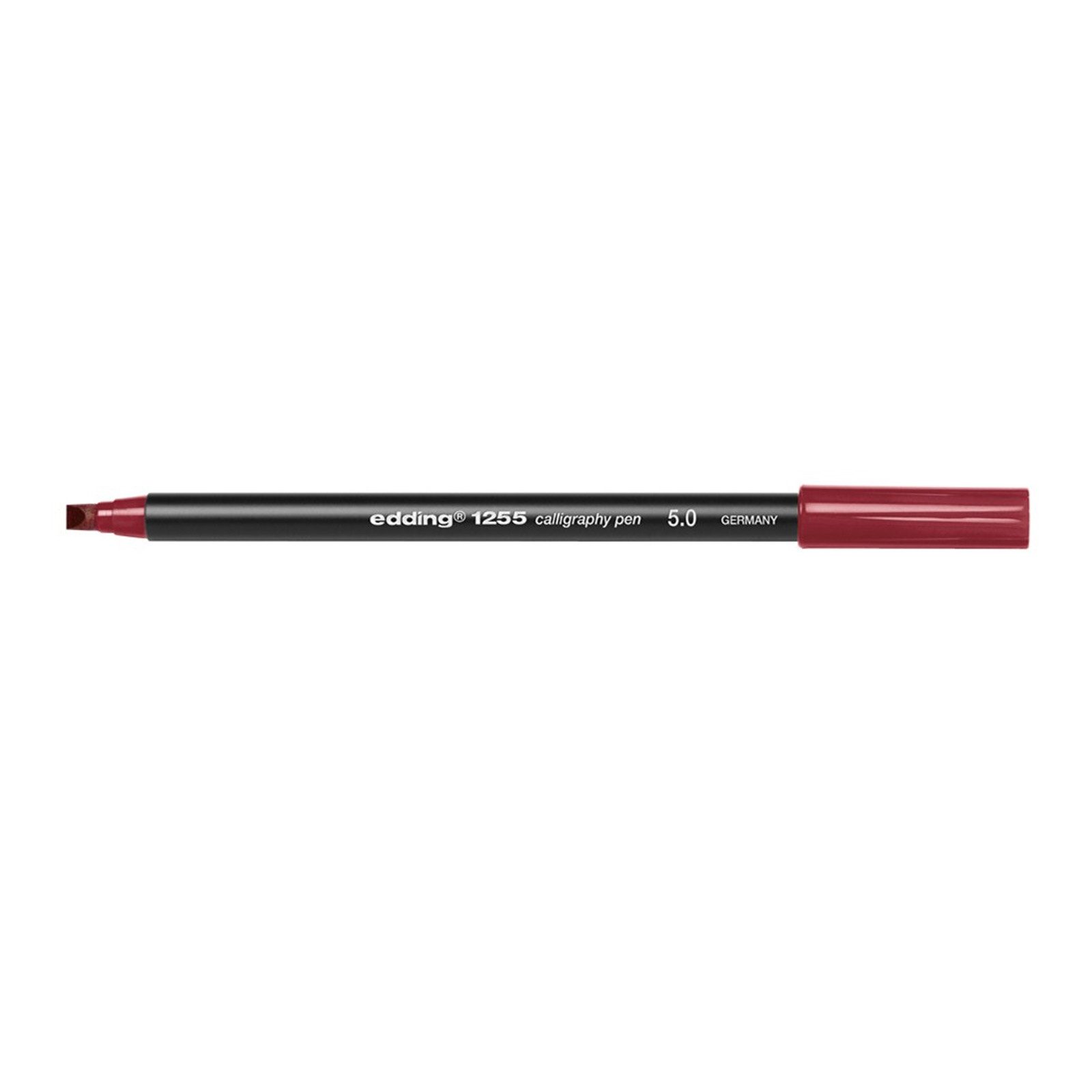 edding Kalligraphie-Stift Kalligrafie Stift 5 mm edding 1255, (Stück, 1-tlg., 1 Kalligrafie Stift - Fasermaler Edding 1255), Fasermaler Schönschreibstift