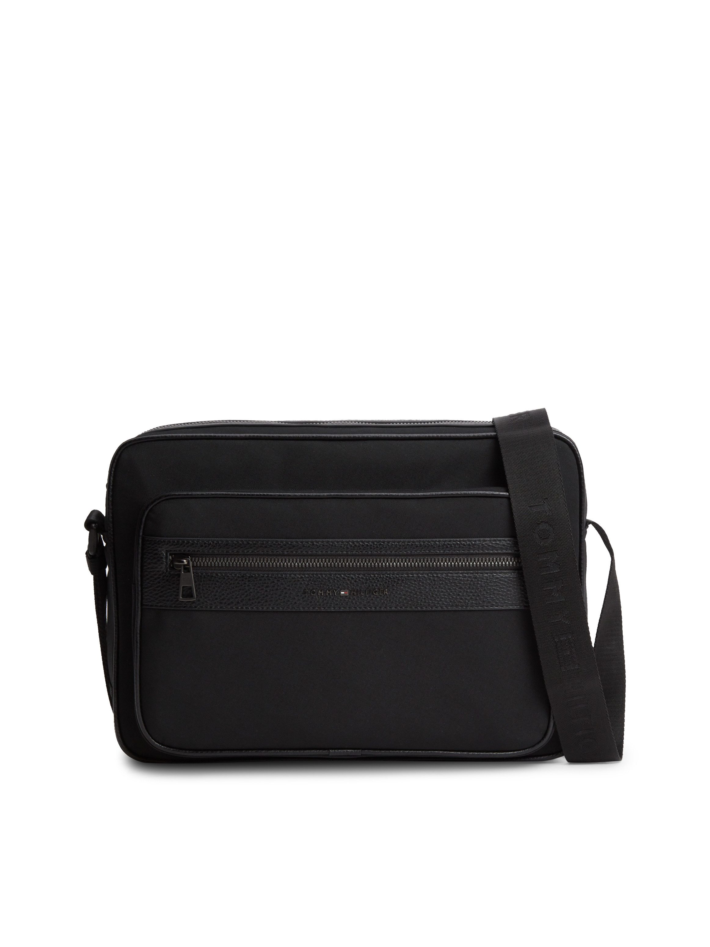 Tommy Hilfiger Umhängetasche TH REPREVE MESSENGER, Unisex Schultertasche, Businessbag mit Logoschriftzug