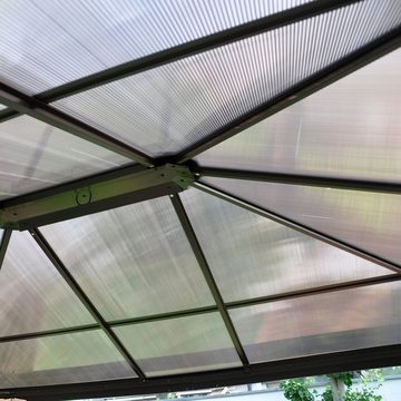 Leco Pavillon Sonnenschutzsegel lichtgrau, für PROFI-Pavillon 365x300 cm