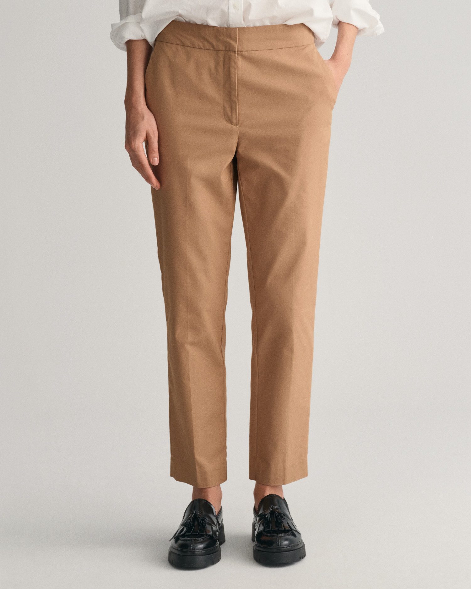 Gant Stoffhose SLIM SLACK mit Bügelfalten günstig online kaufen