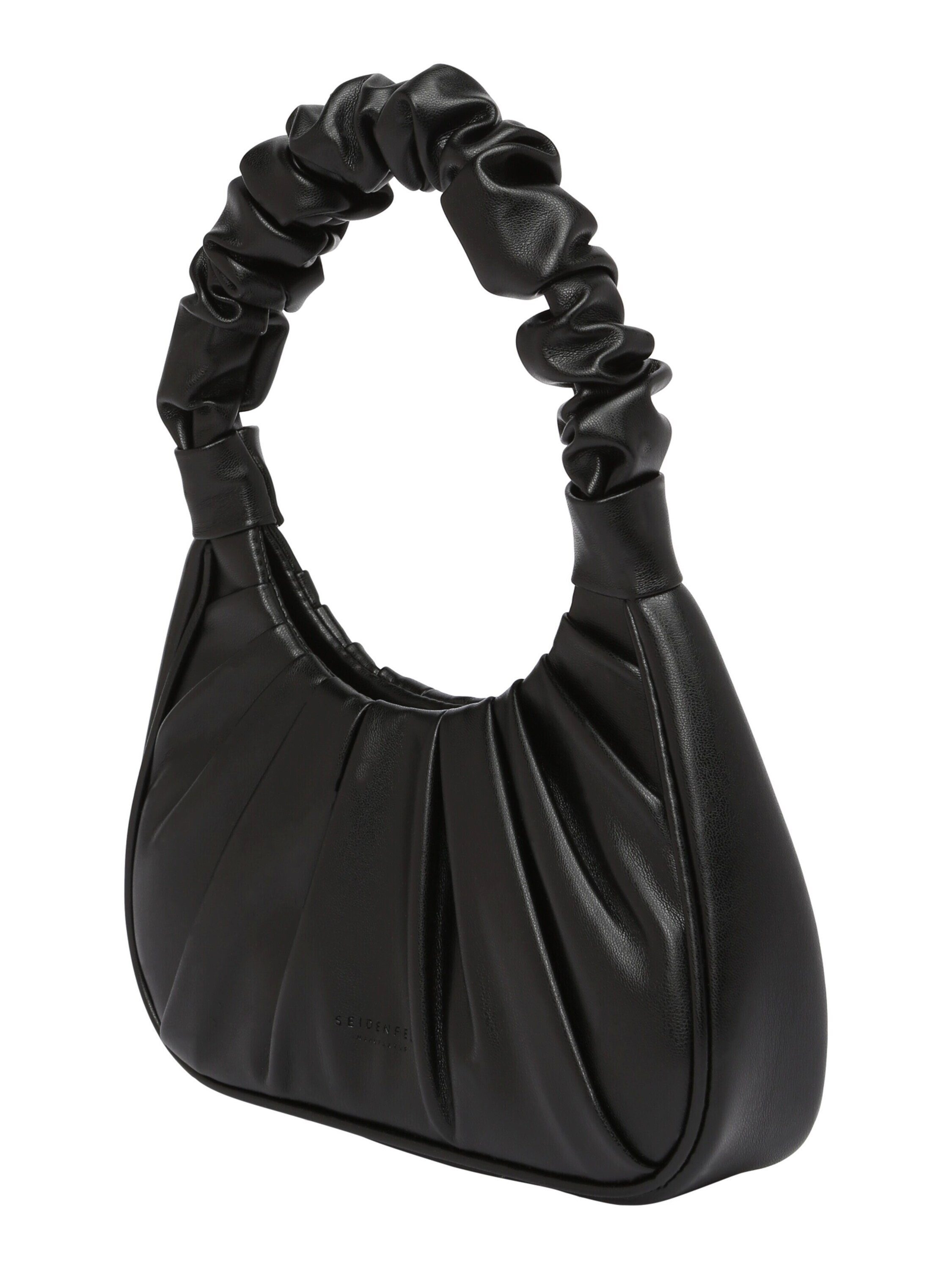 Seidenfelt Manufaktur Handtasche Black Elnes (1-tlg)