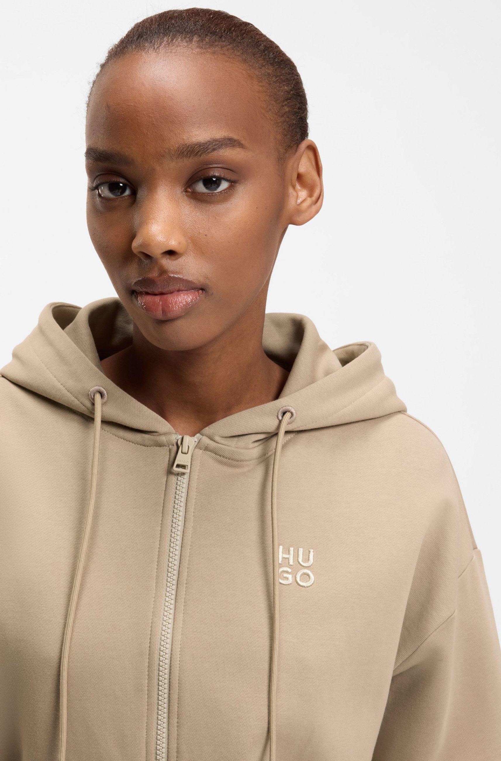 HUGO Sweatjacke Dalfine (1-tlg)