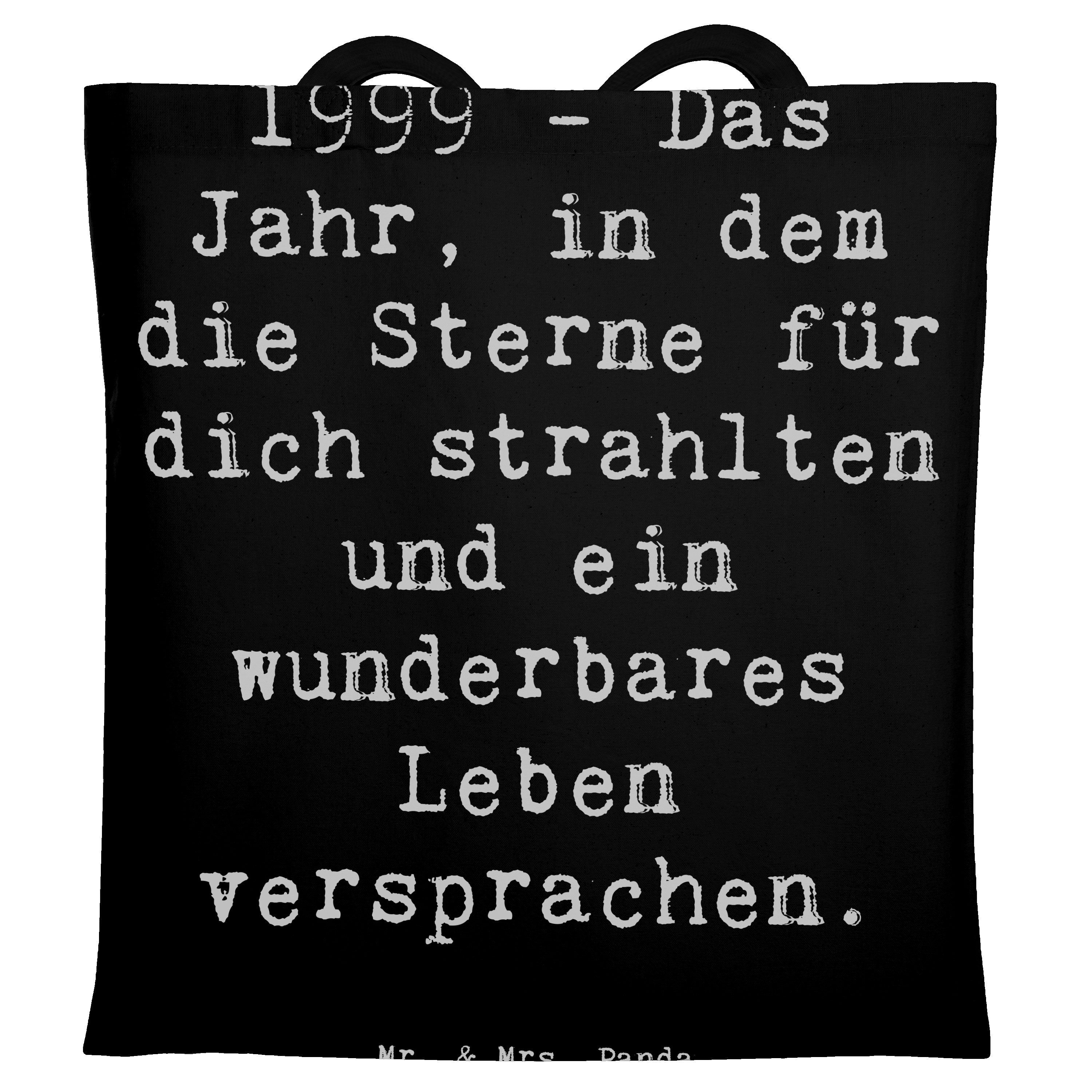 Tragetasche 1999 Geburtstag - Schwarz - Geschenk, Freude, Laptoptasche, Schultert