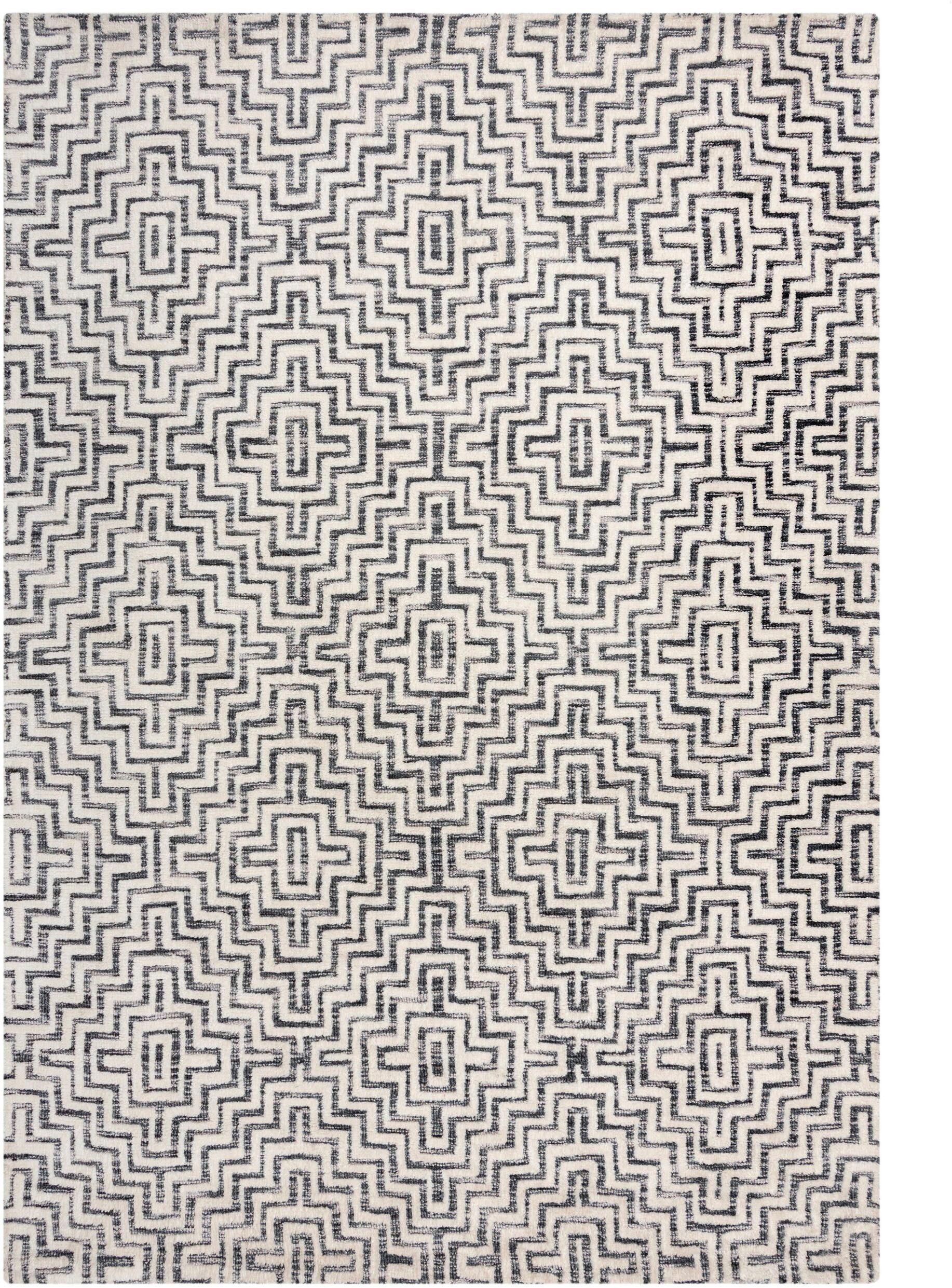 FLAIR RUGS Teppich Rhett, rechteckig, Höhe: 12 mm, aus gewebter Wolle