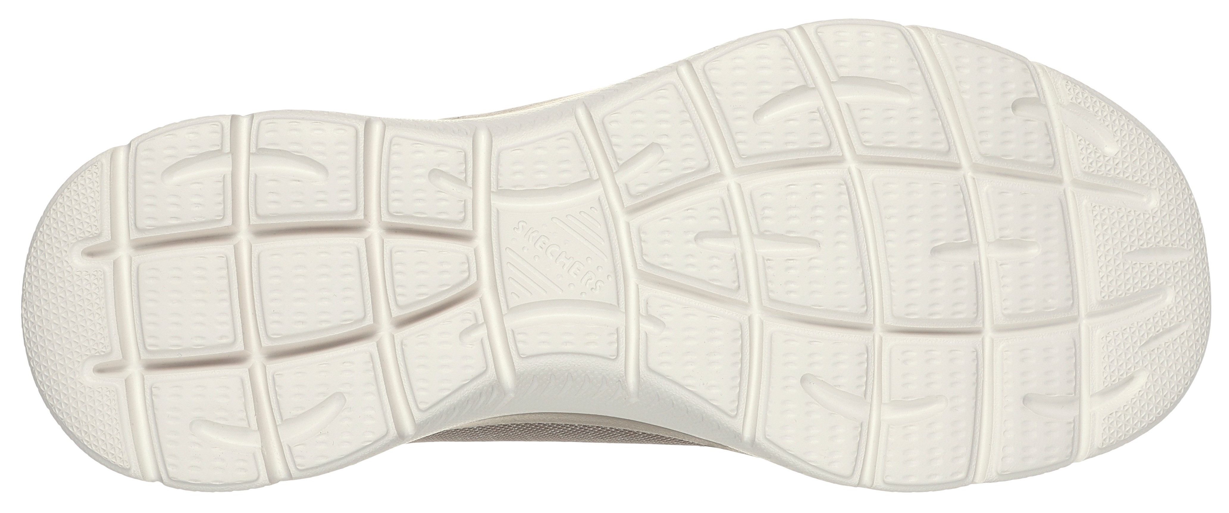 Skechers SUMMITS-CLASSY NIGHT Slip-On Sneaker Slipper, Freizeitschuh mit komfortabler Heel Pillow Funktion