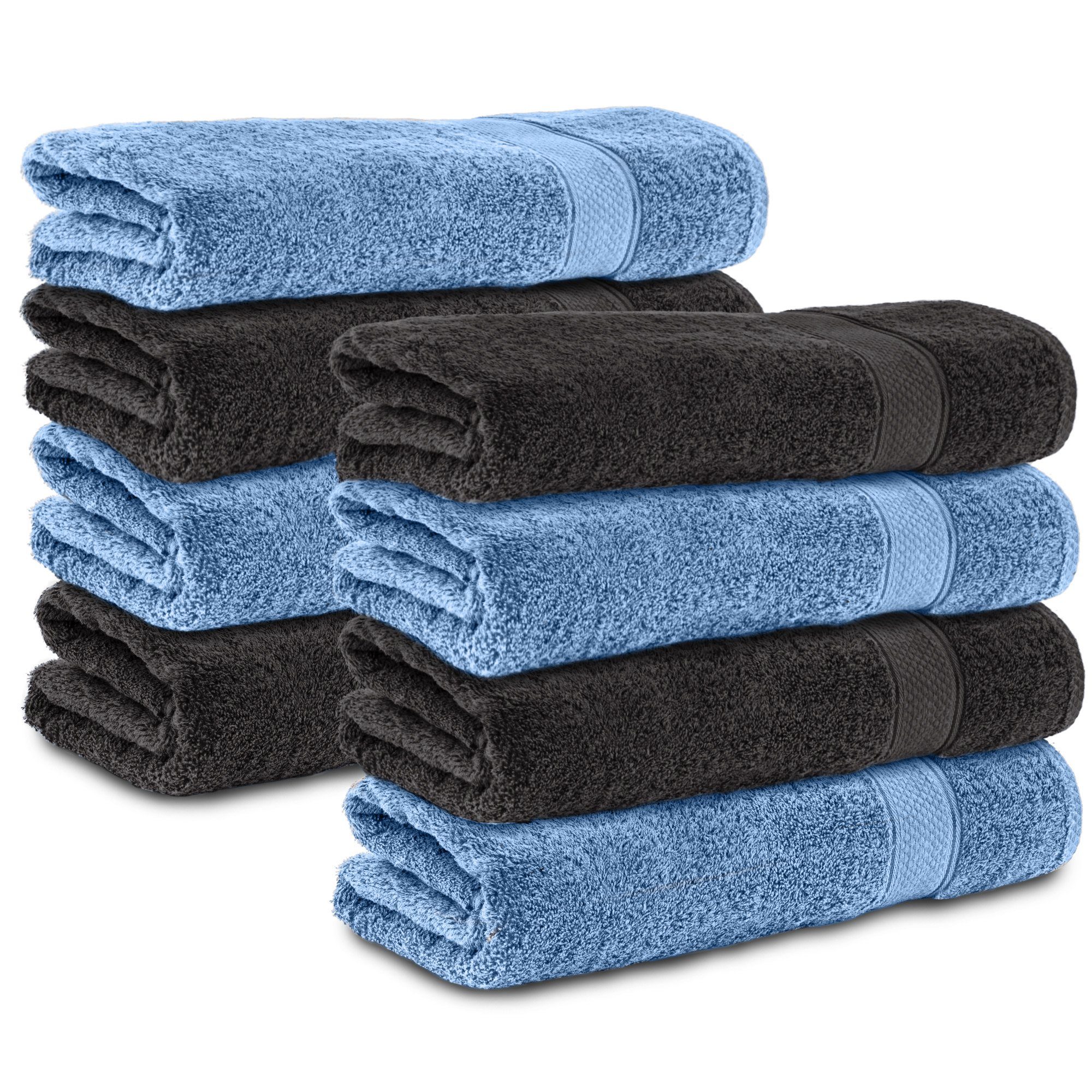 Komfortec Badetücher 100% Baumwolle, 470 g/m², günstig online kaufen