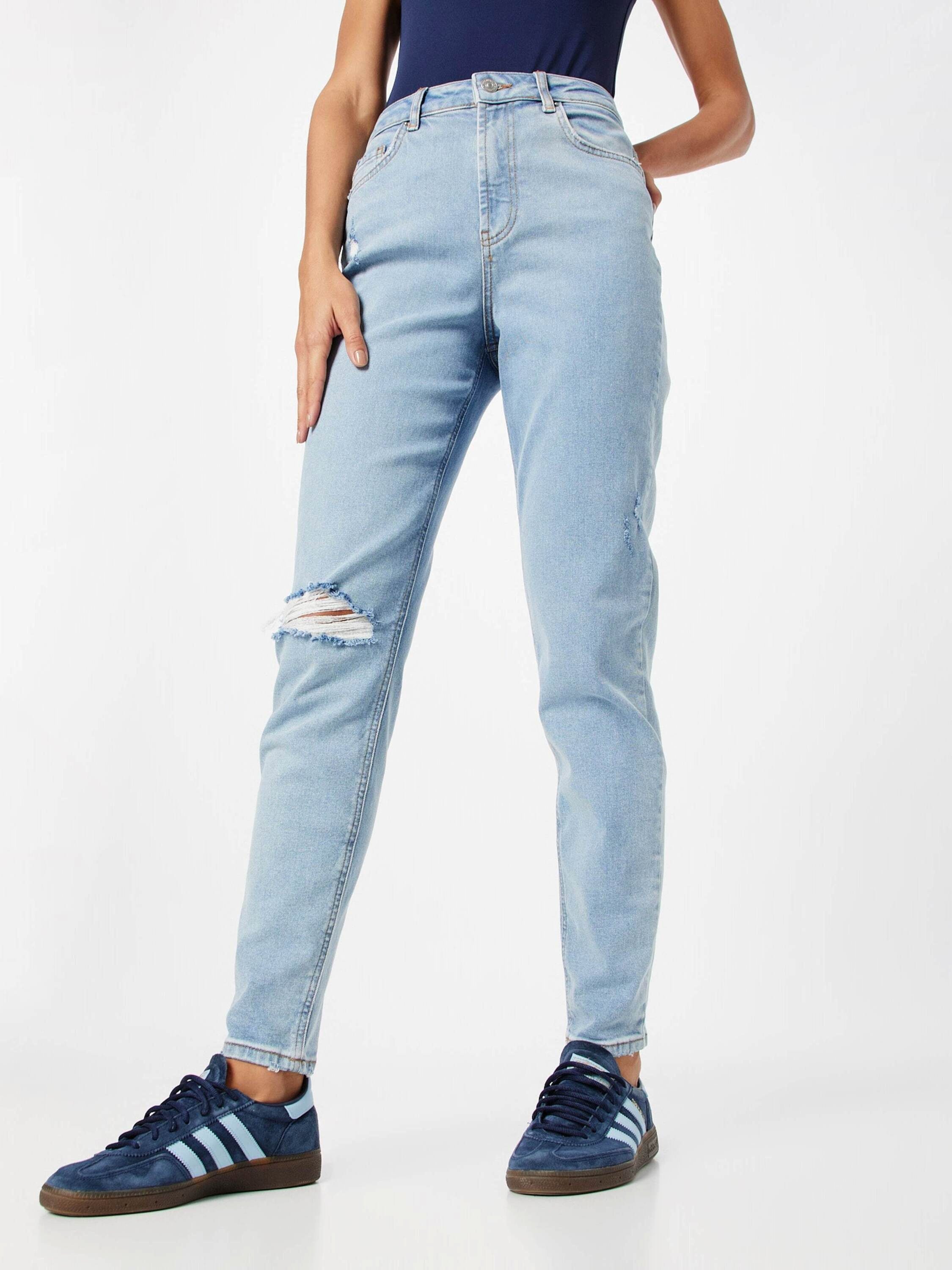 pieces High-waist-Jeans Leah (1-tlg) Впередes Detail
