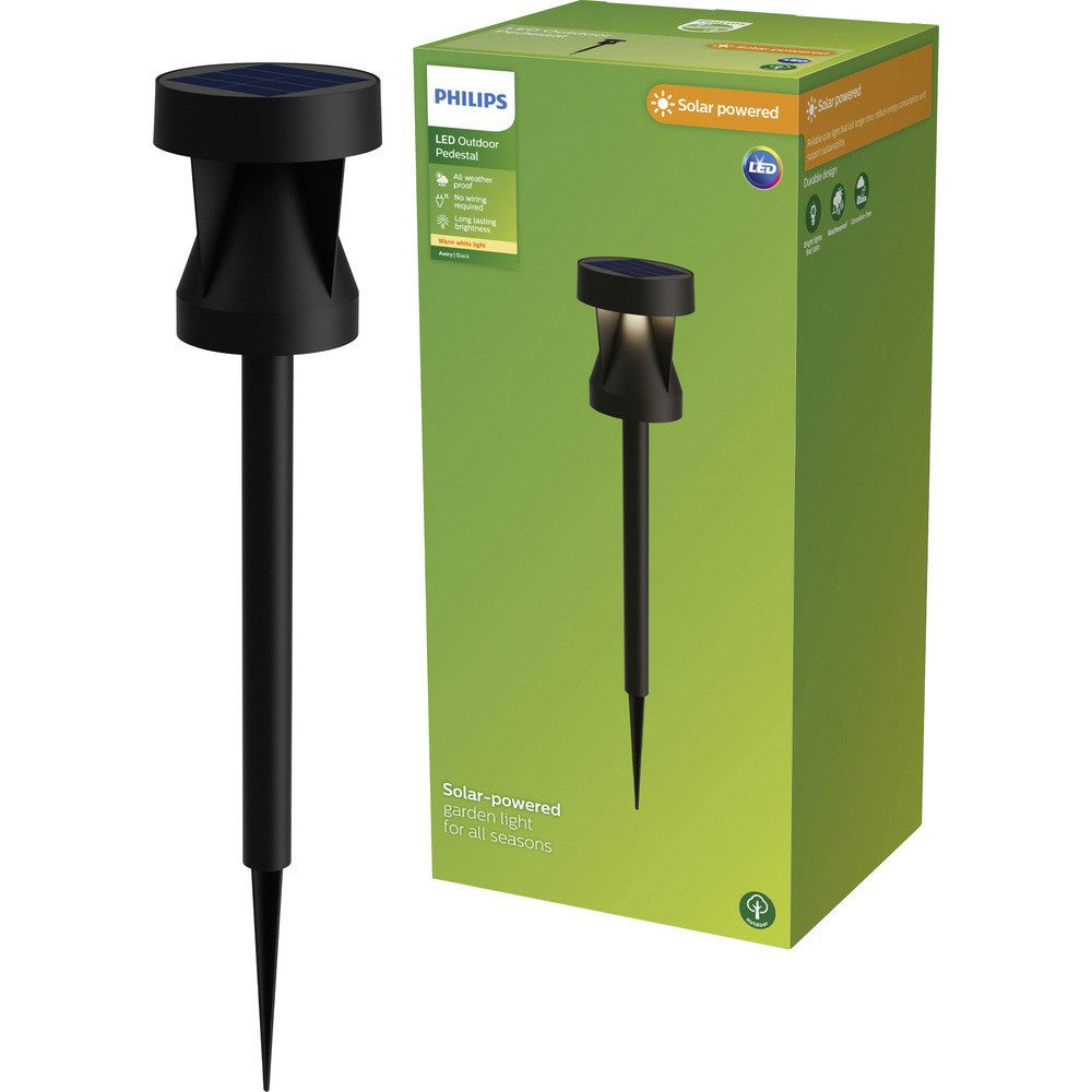Philips Pollerleuchte Philips LED 929004659001 Avery Solar-Außenstandleuchte LED LED fest