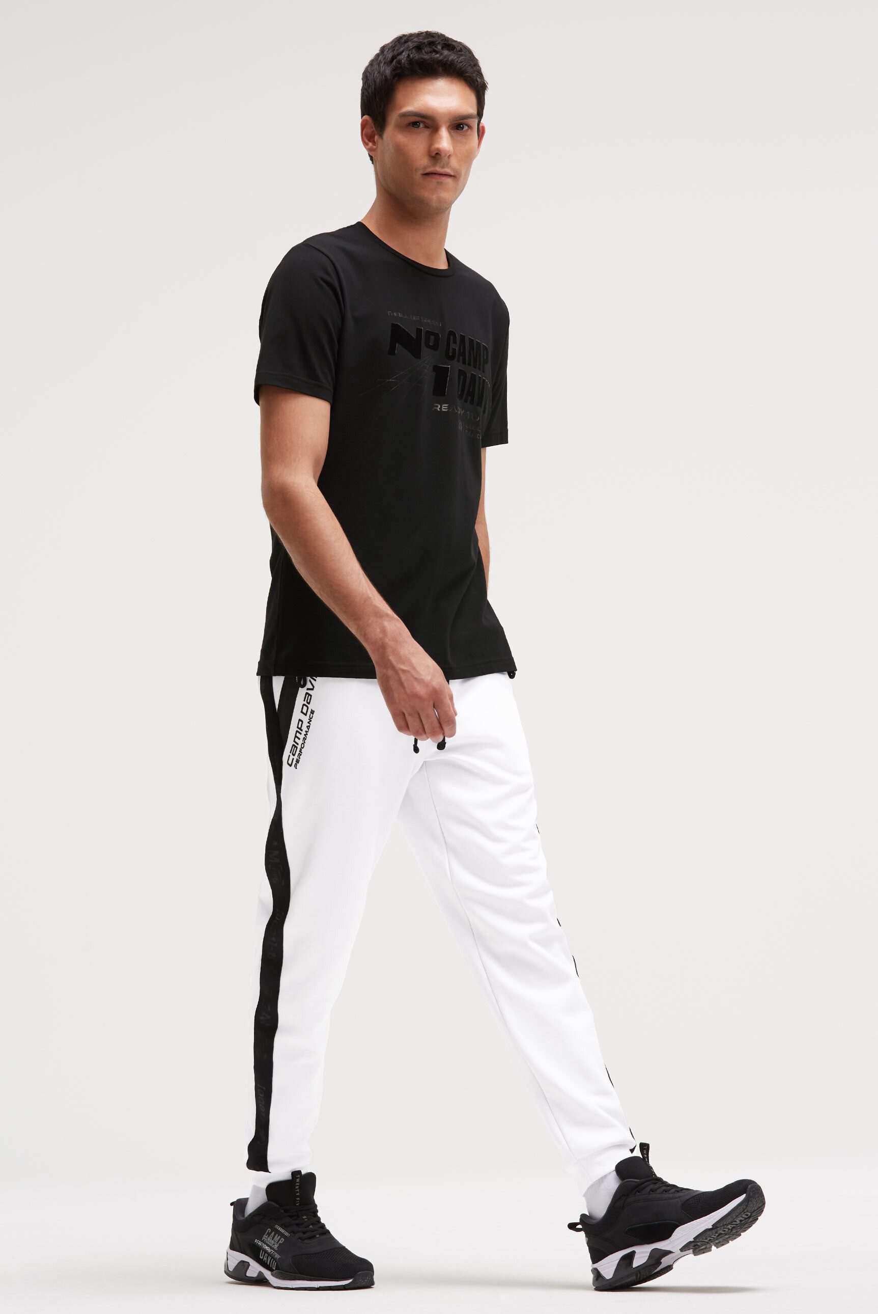 CAMP DAVID Sporthose mit Reißverschlusstaschen