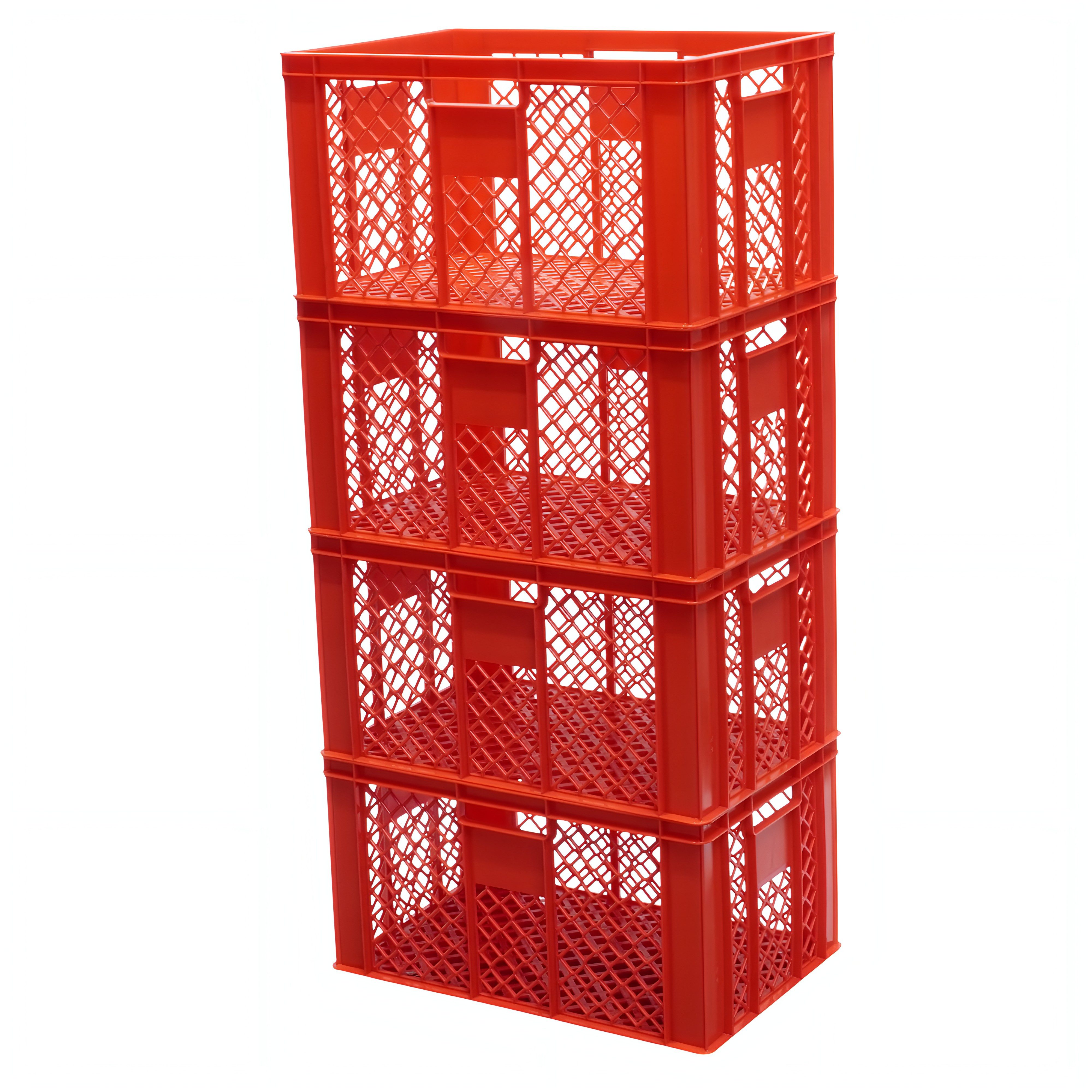 Logiplast Stapelbox 4 Stück Bäckerkisten / Brotkisten 600 x 400 x 320 mm