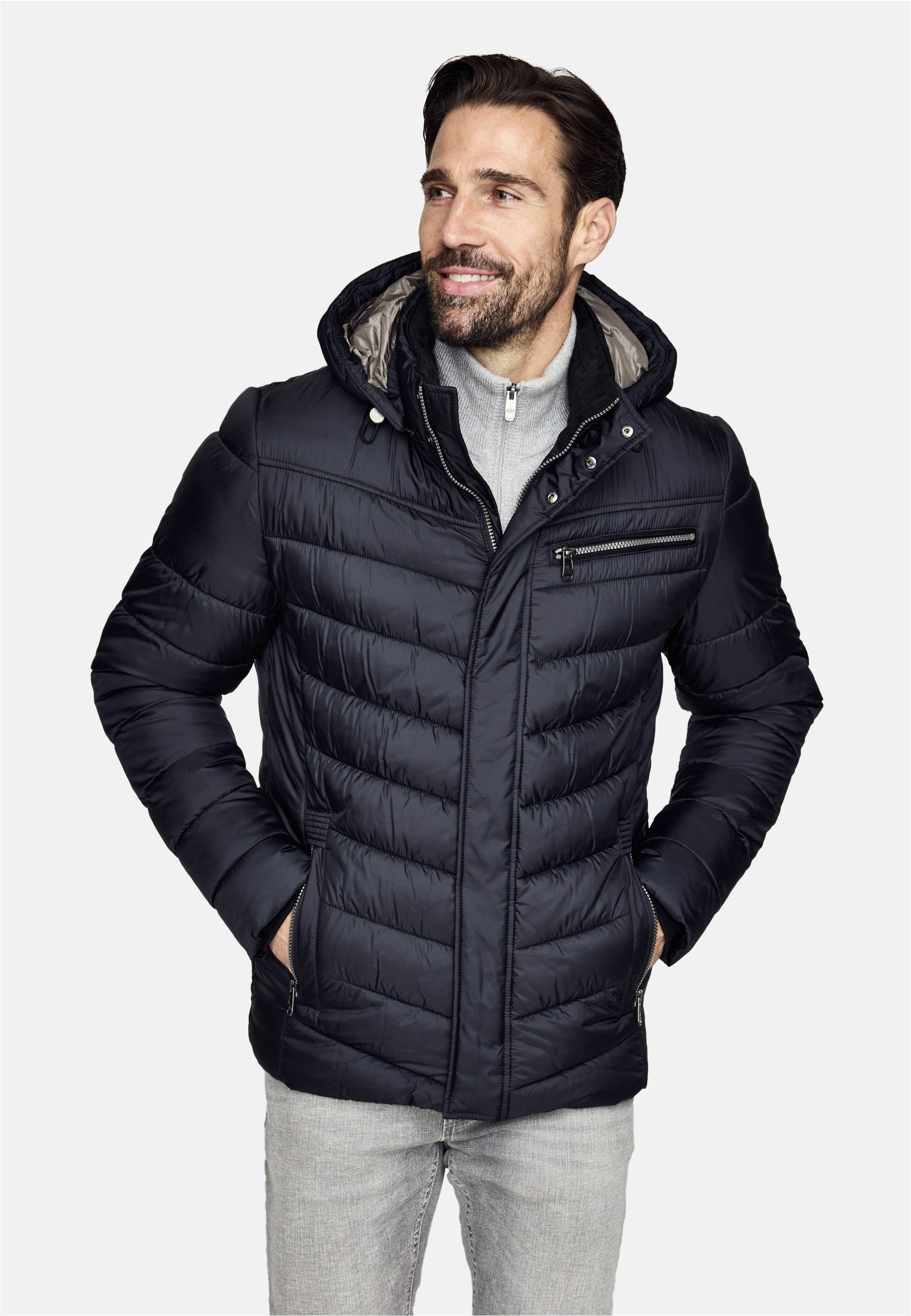 New Canadian Steppjacke mit Fleece-Einsatz am günstig online kaufen