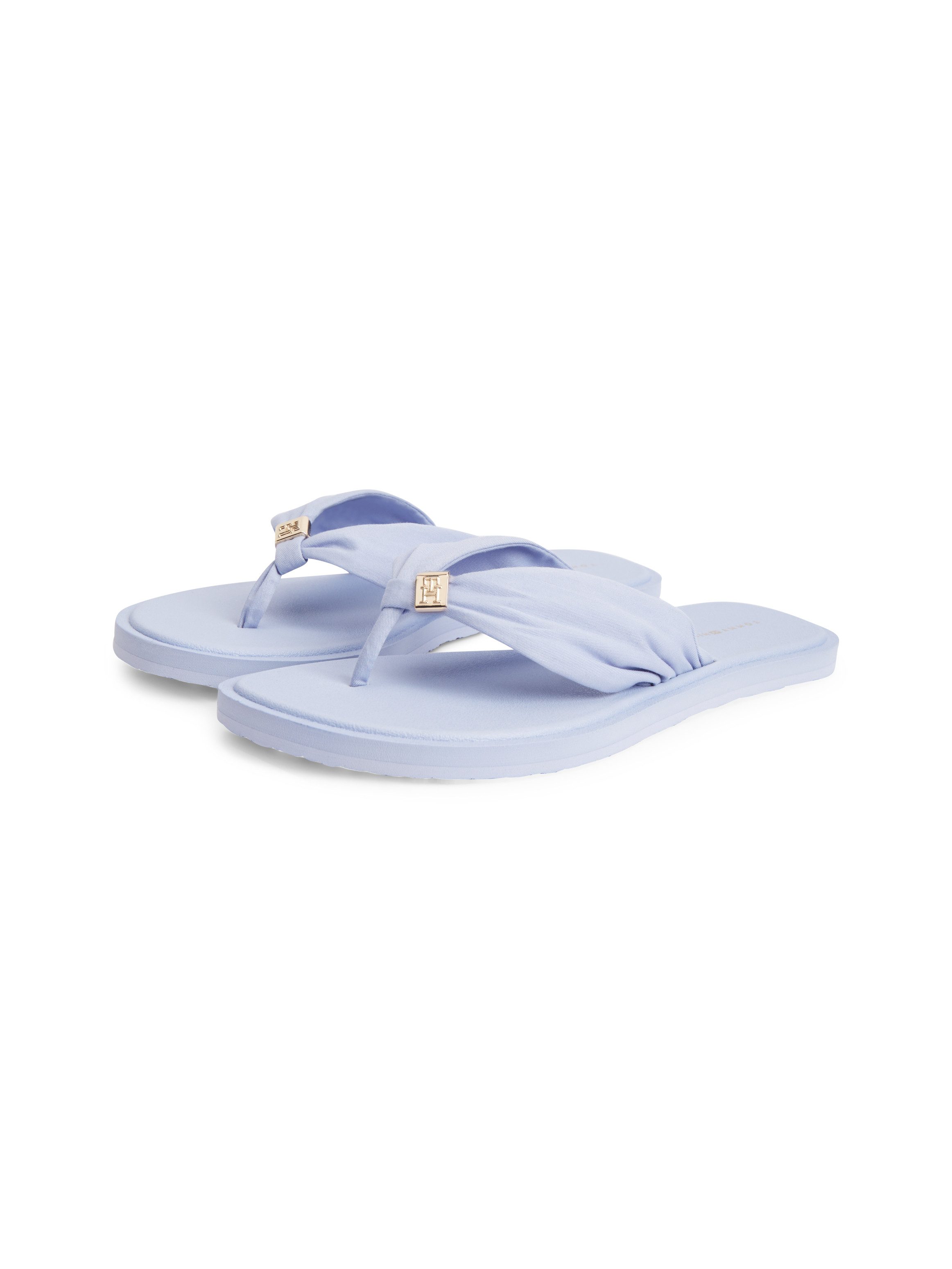 Tommy Hilfiger TH SCANDI SOFT SUMMER SANDAL Zehentrenner Sommerschuh, Strandschuh mit Schmuckelement