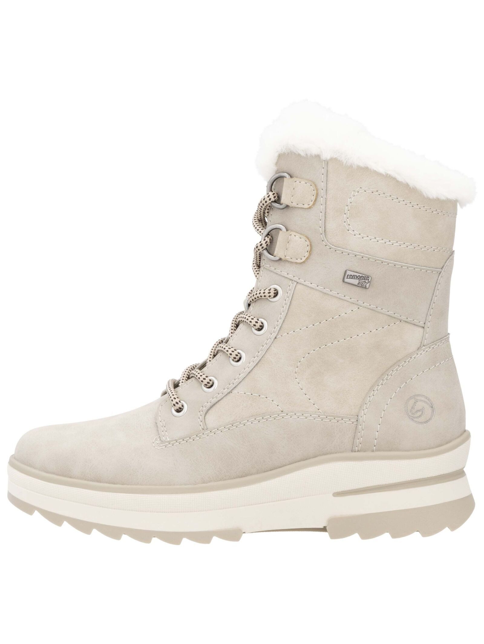 Remonte Remonte Stiefelette Veloursleder Schnürstiefelette