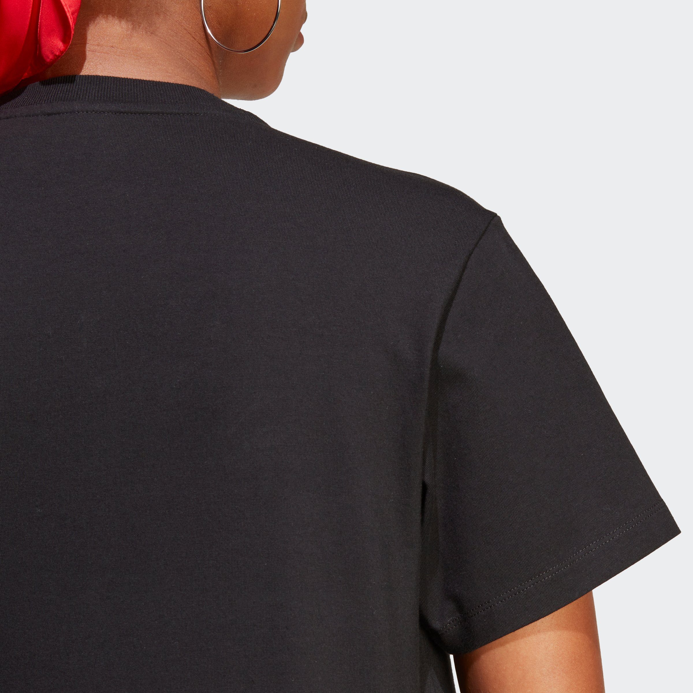 Black TREFOIL T-Shirt adidas Originals CLASSICS ADICOLOR