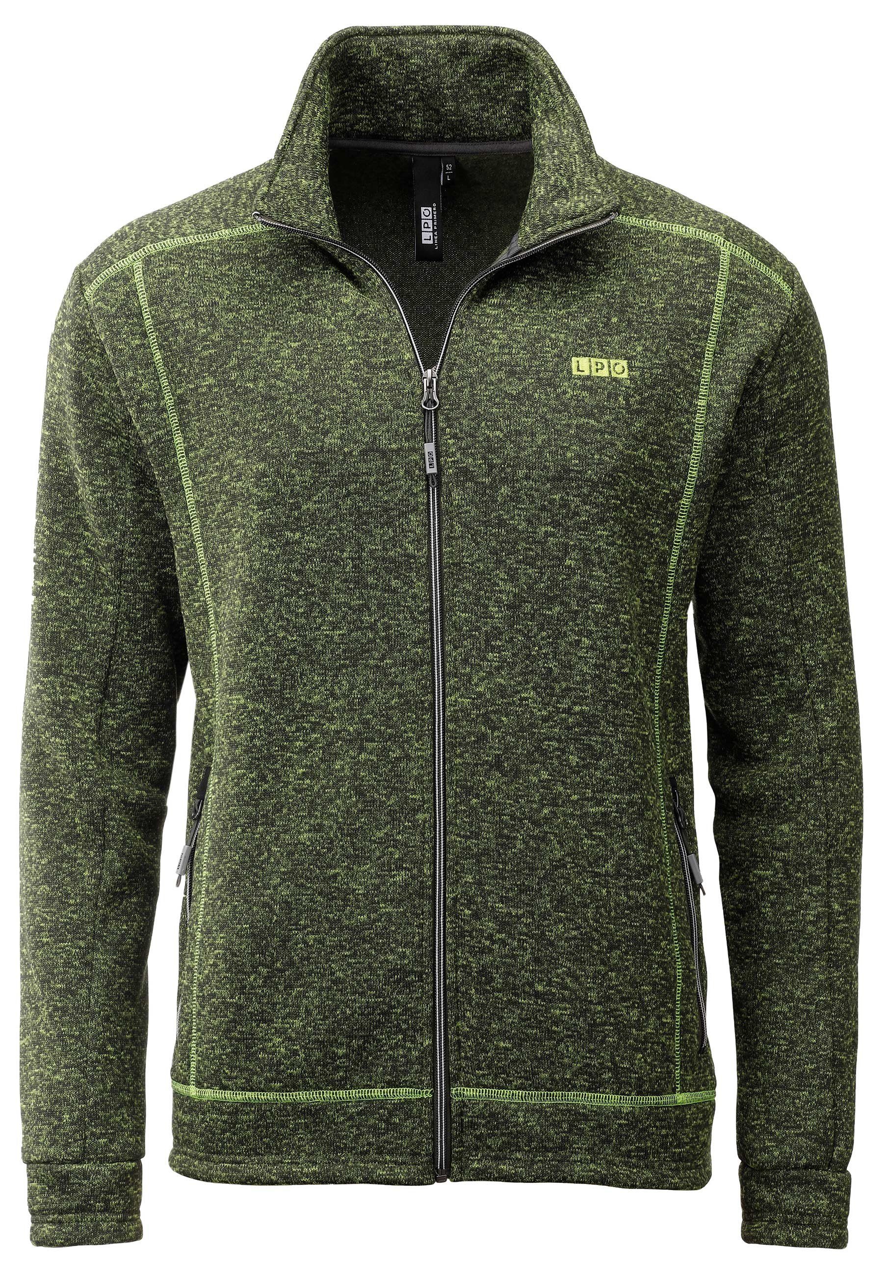 Fleecejacke OWEN MEN Active CS melange II Forest DEPROC