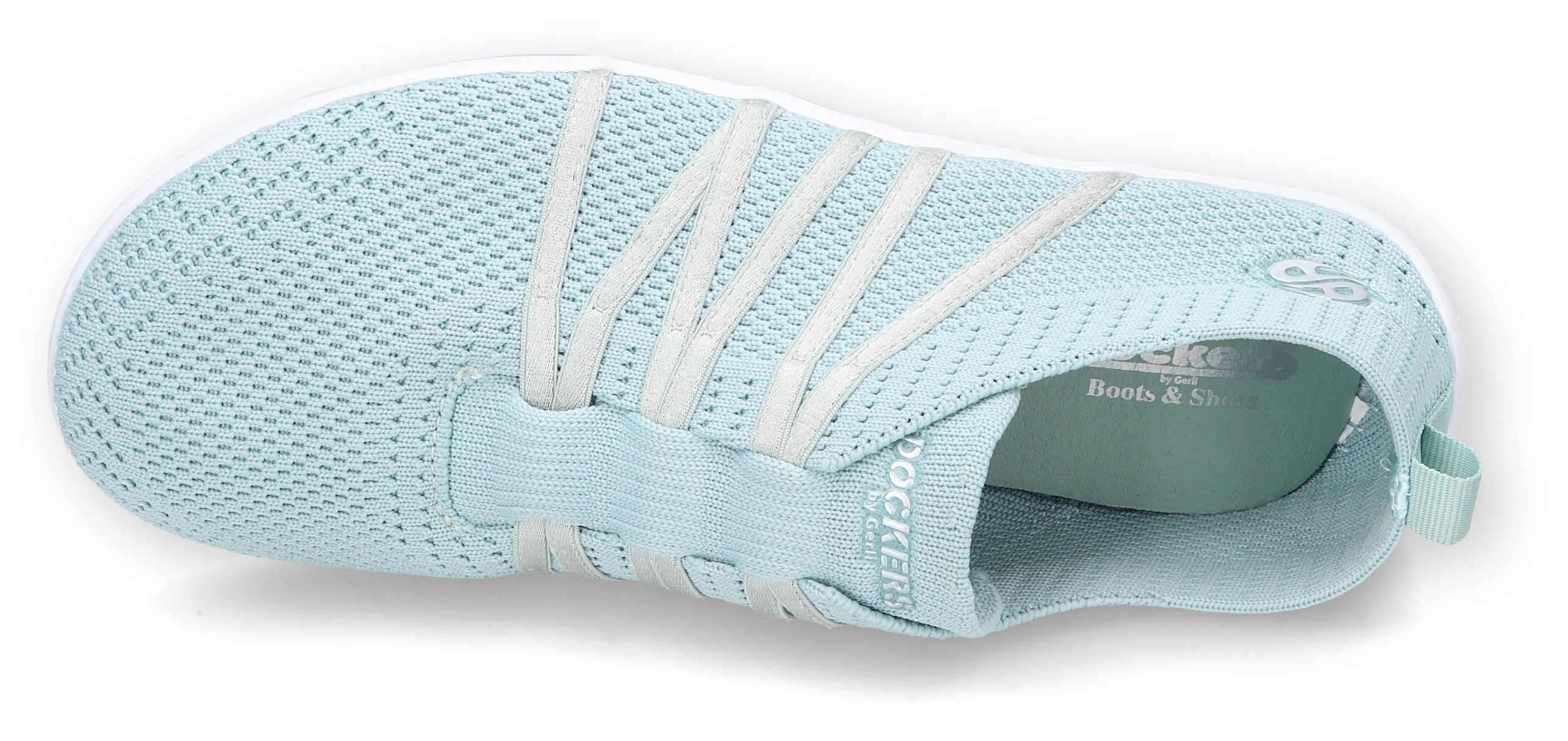 Dockers by Gerli Barfußschuh, Schlupfschuh, Sneaker, Sommerschuh in lässiger Strick-Optik