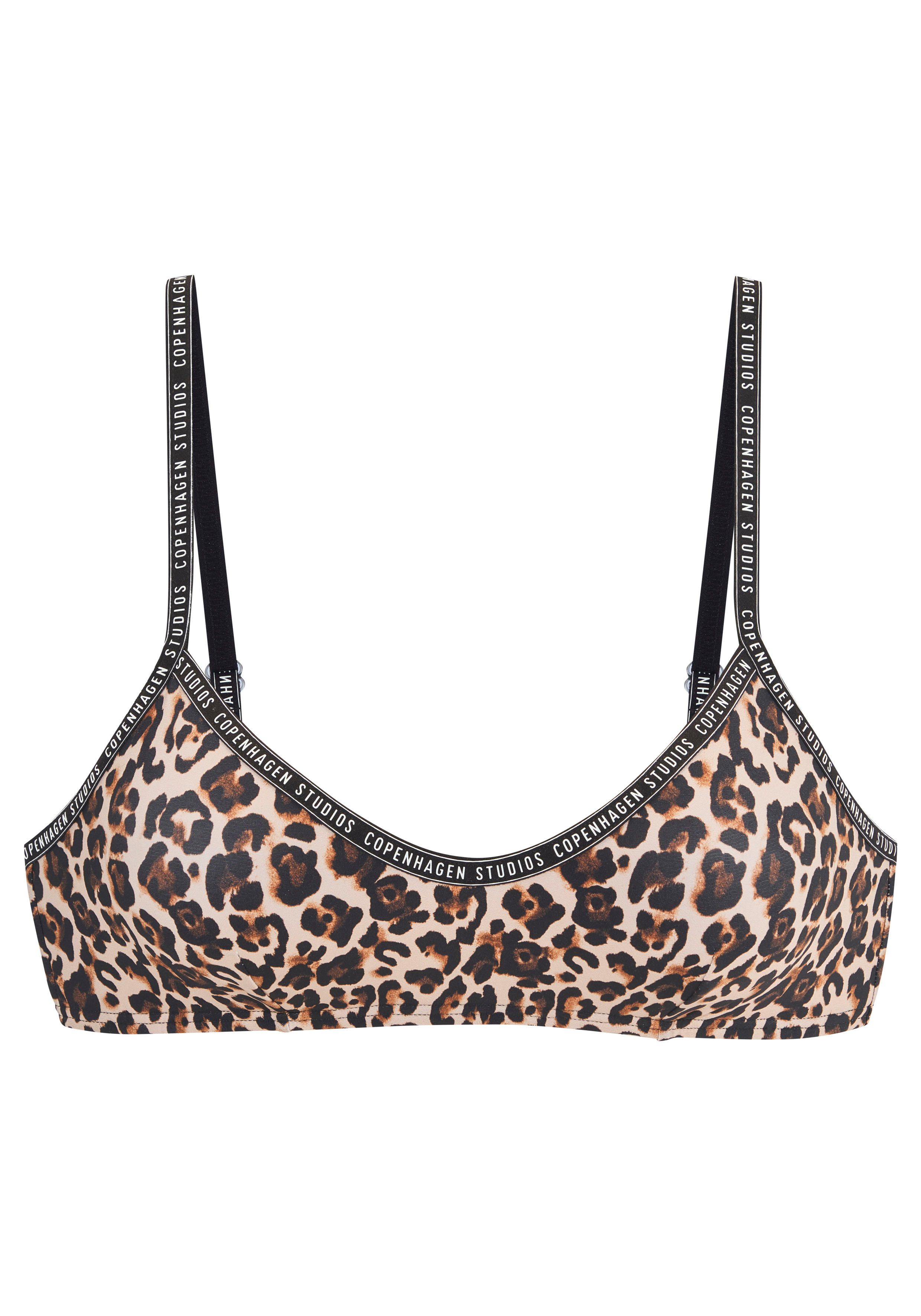Copenhagen Studios Bustier-Bikini-Top Leody, Mit trendigem Animalprint günstig online kaufen