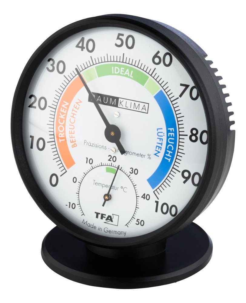TFA Dostmann Raumthermometer Präzisions-Hygrometer Klimatest TFA Dostmann 45.2030