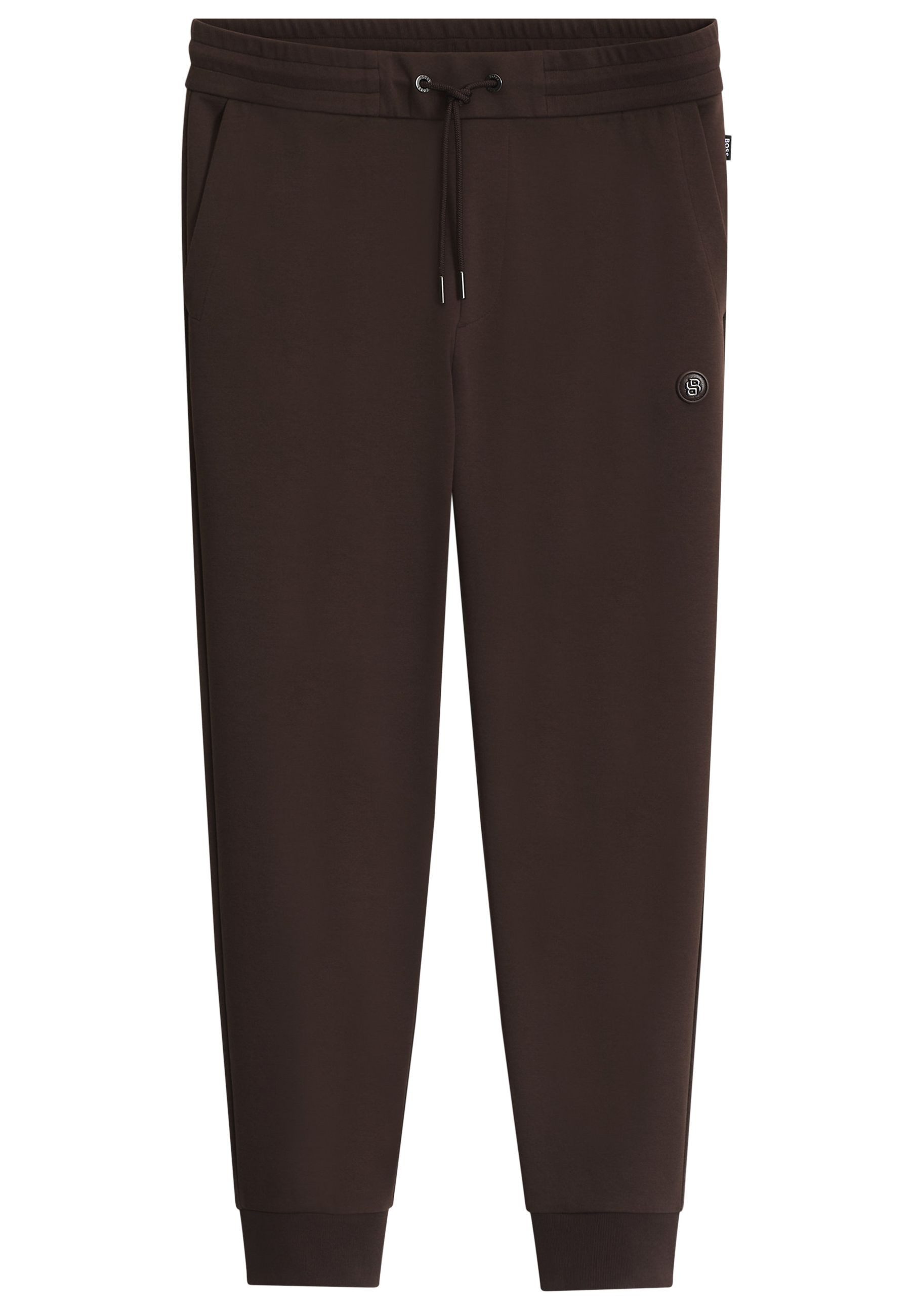 BOSS Jogginghose Locsin mit metallischen Double-B-Monogramm (1-tlg)