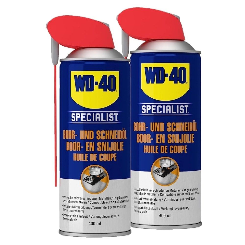 WD-40 Schmierfett SPECIALIST BOHR- & SCHNEIDÖL 2x400 ml, 800 ml, (2-St)