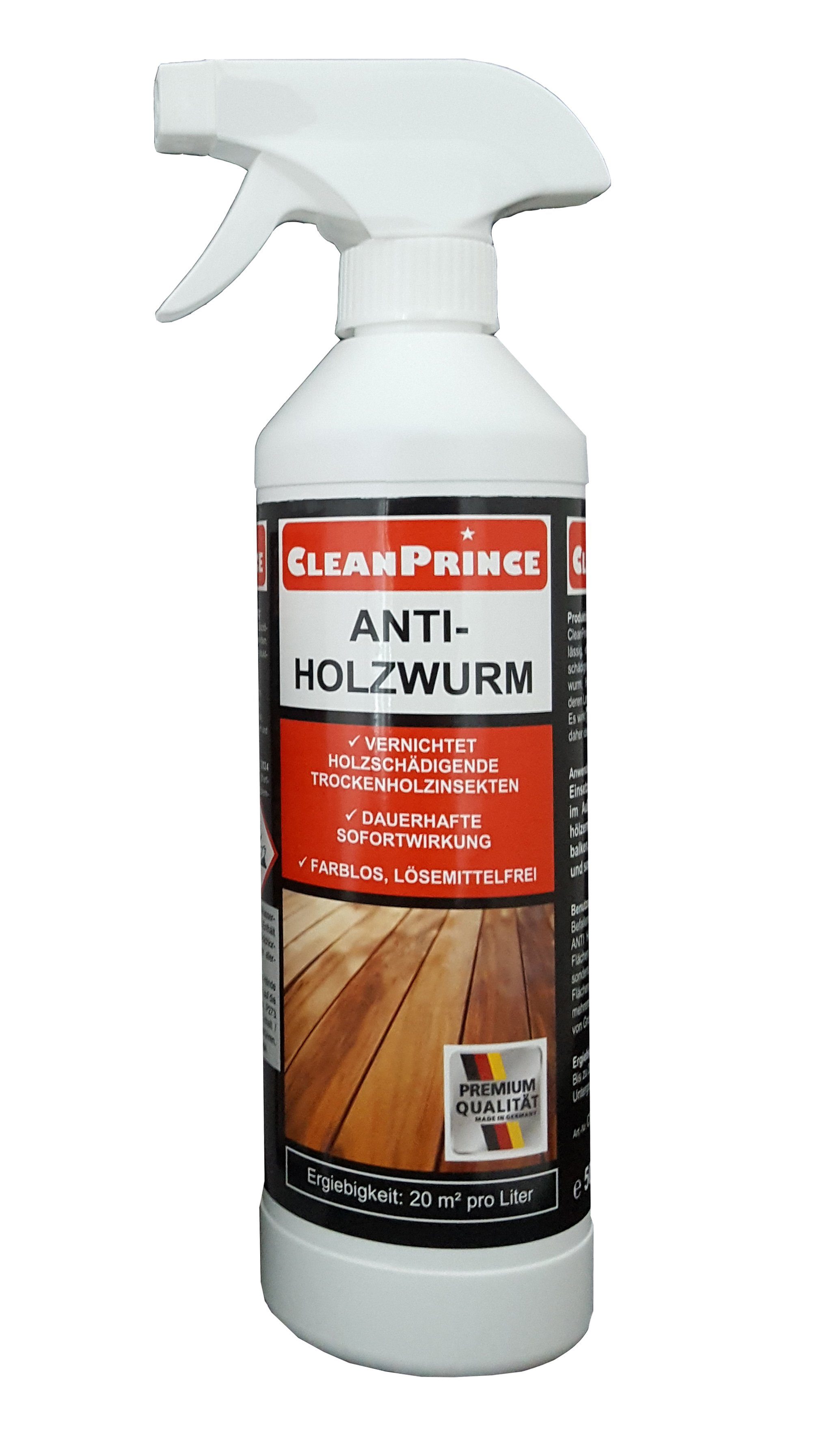 Holzfliegen CleanPrince Holzwurm-Ex Spray Holzwurm Anti Holzwurm-Ex