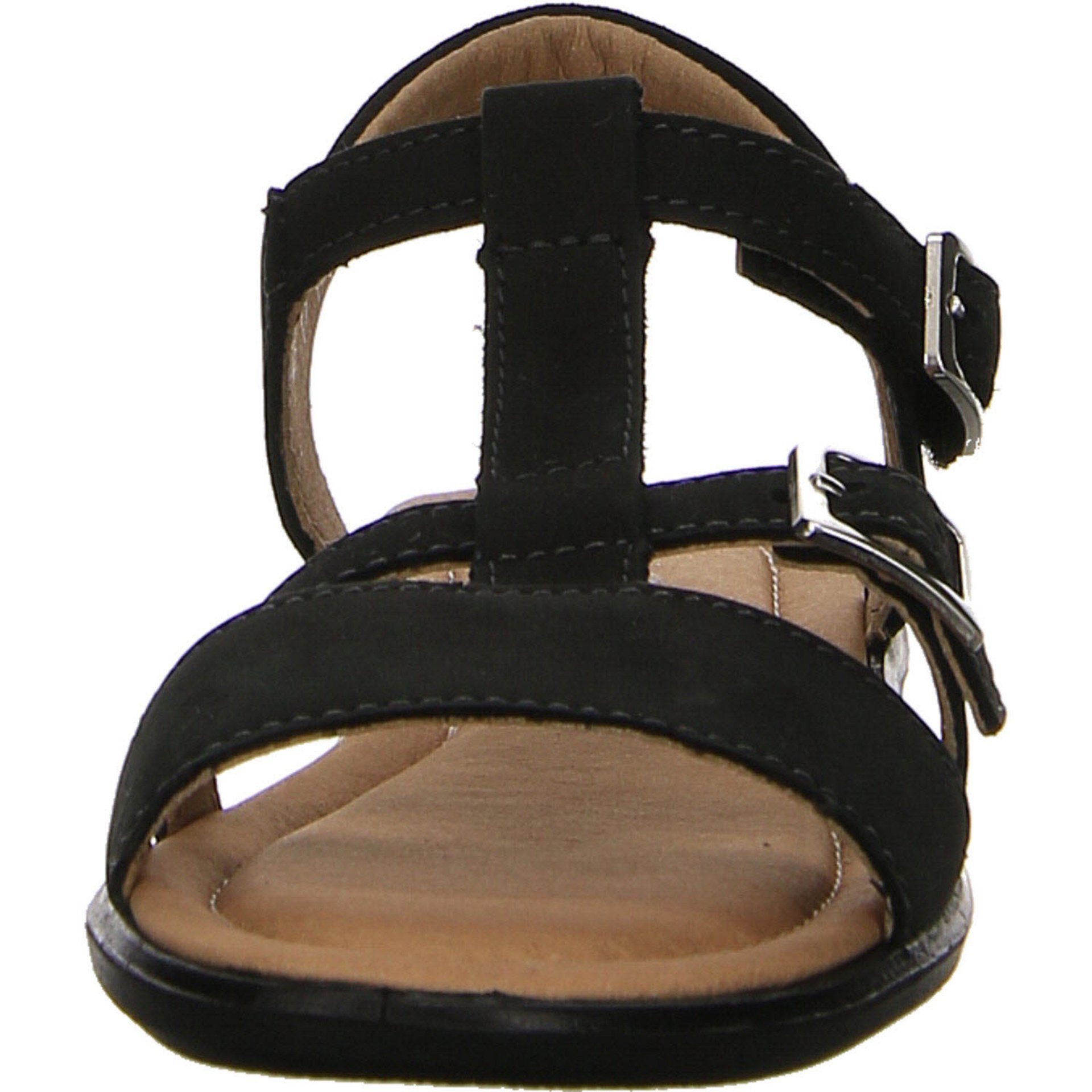 Ricosta Mädchen Sandalen Schuhe Kalja Sandalen Sandale Glattleder schwarz dunkel