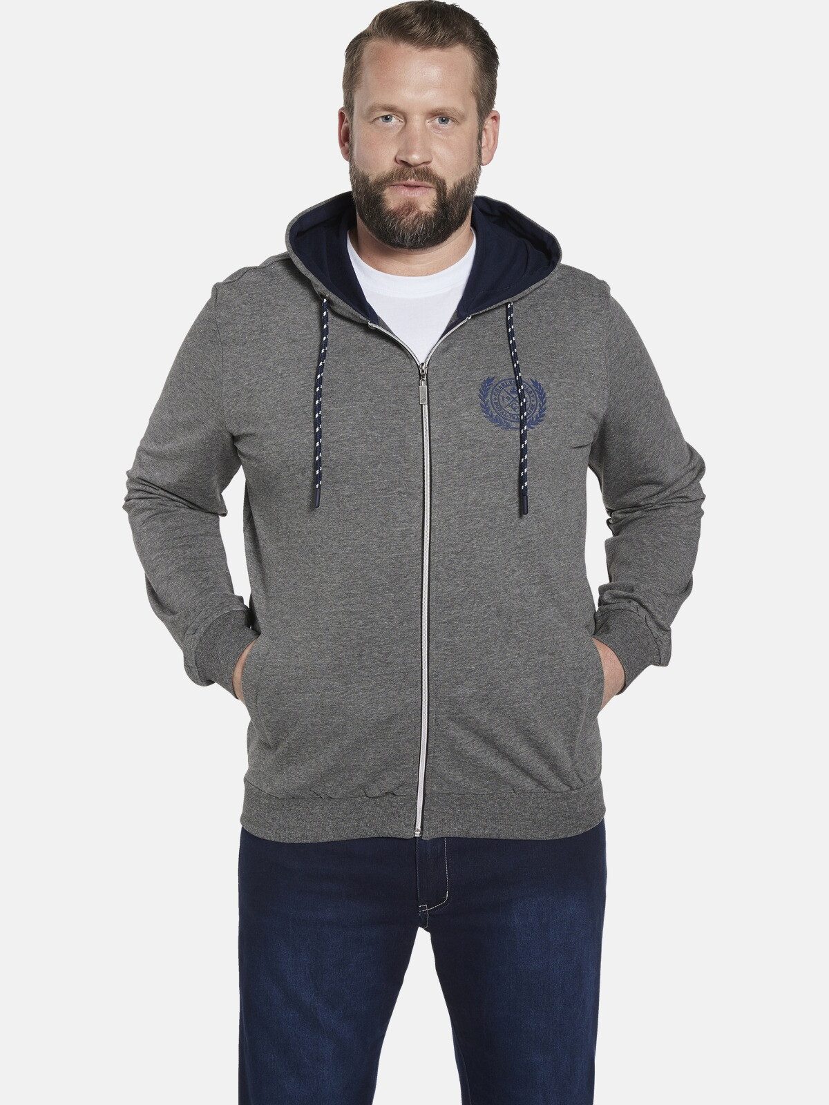 Charles Colby Kapuzensweatjacke DUKE FINNEGAN mit günstig online kaufen