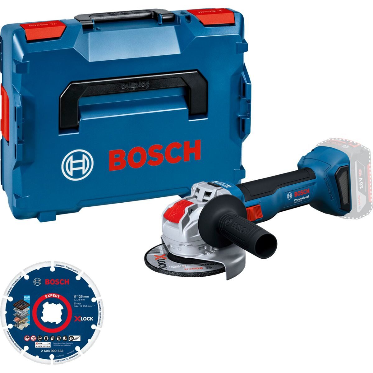 BOSCH Winkelschleifer GWX 18V-8