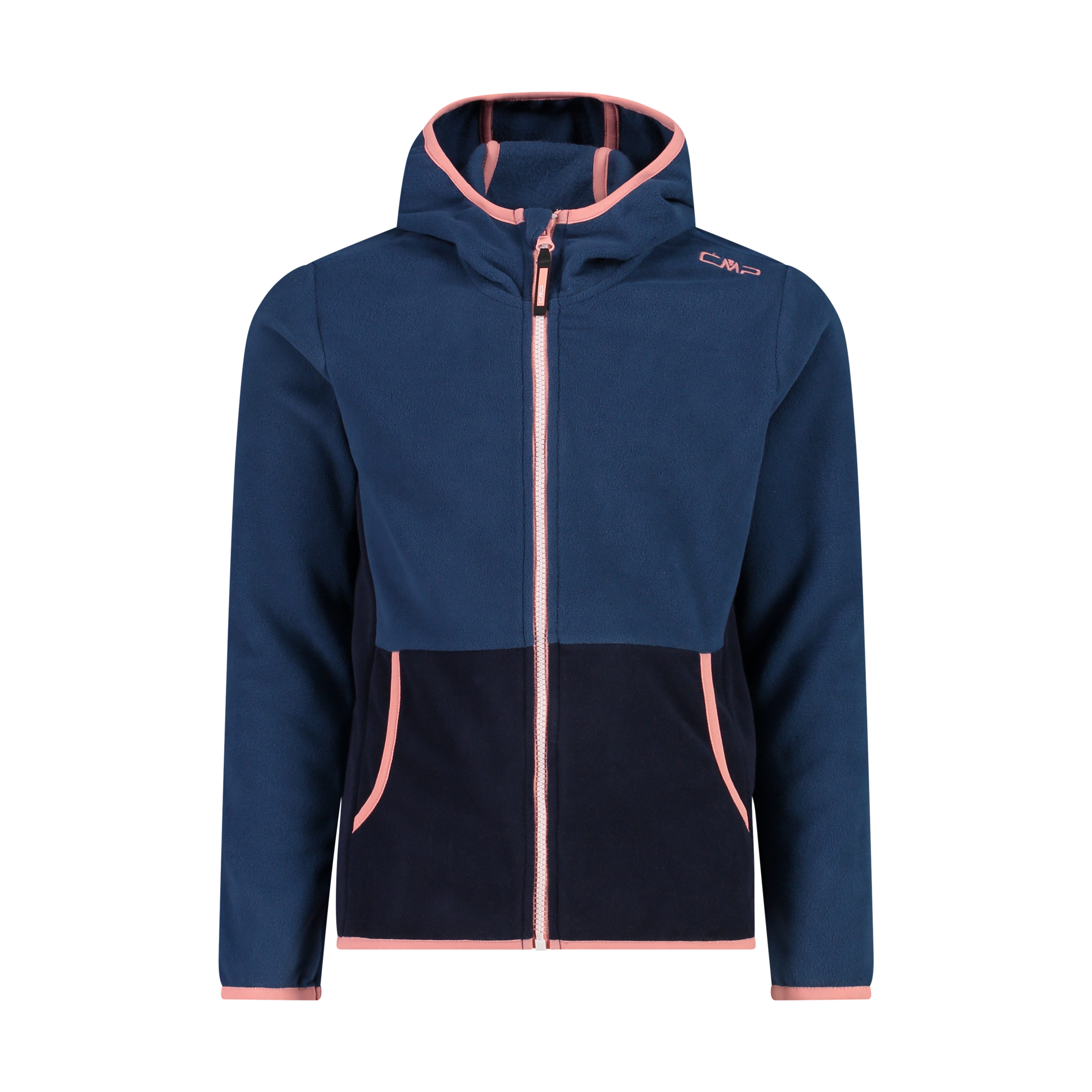 Fleecejacke CMP Mädchen Fleecejacke Kid G Fix Hood Jacket 32H1375