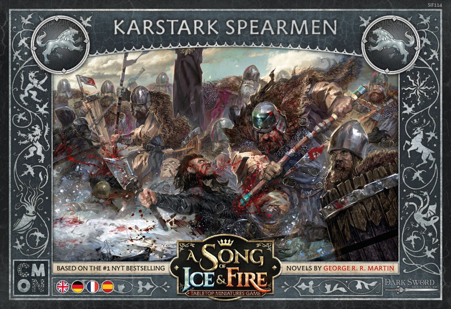 Asmodee Spiel, Song of Ice & Fire - House Karstark Spearmen (Spiel)