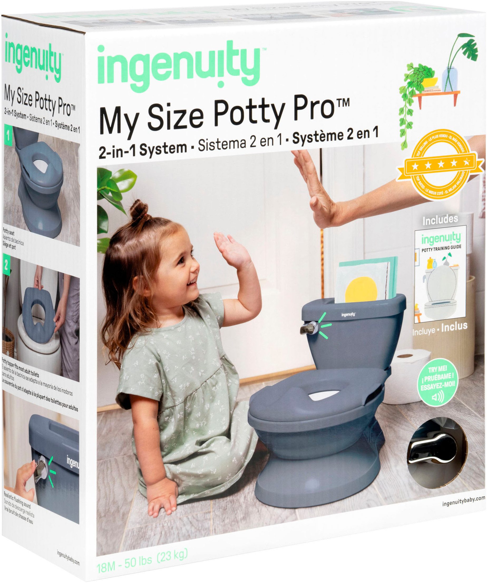 ingenuity Toilettentrainer My Size Potty Pro™