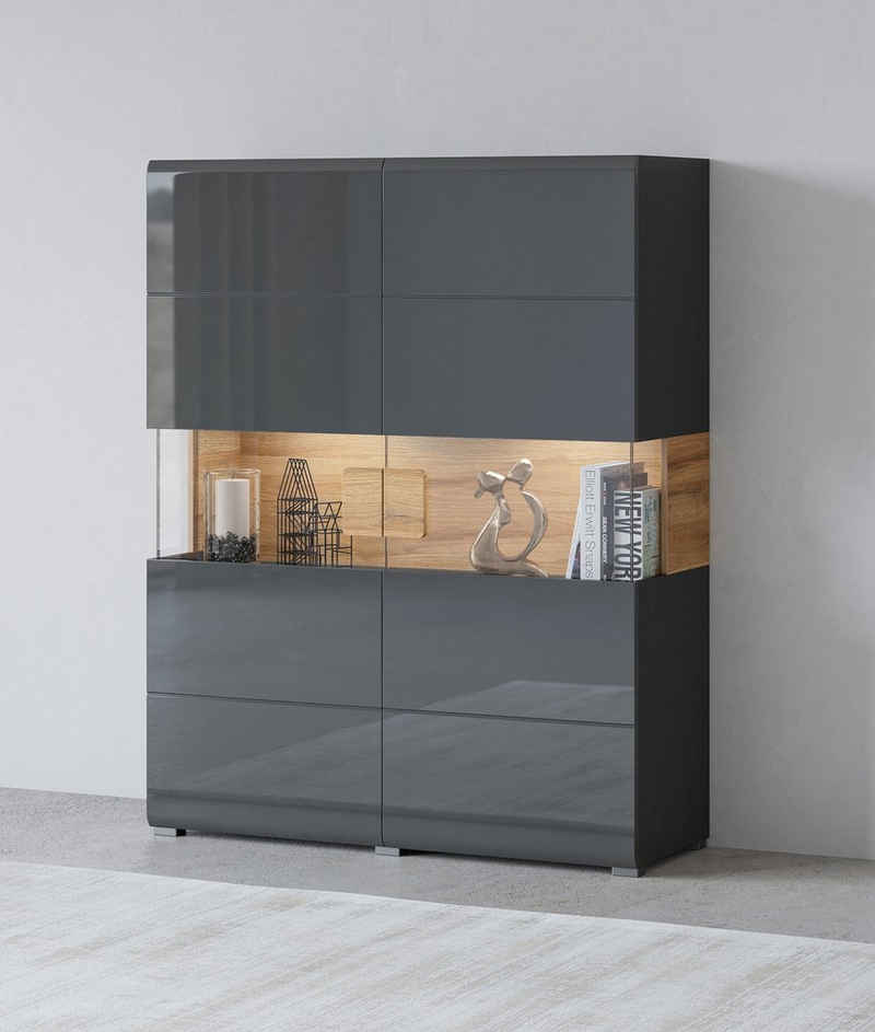 Helvetia Highboard Toledo, Höhe 152 cm