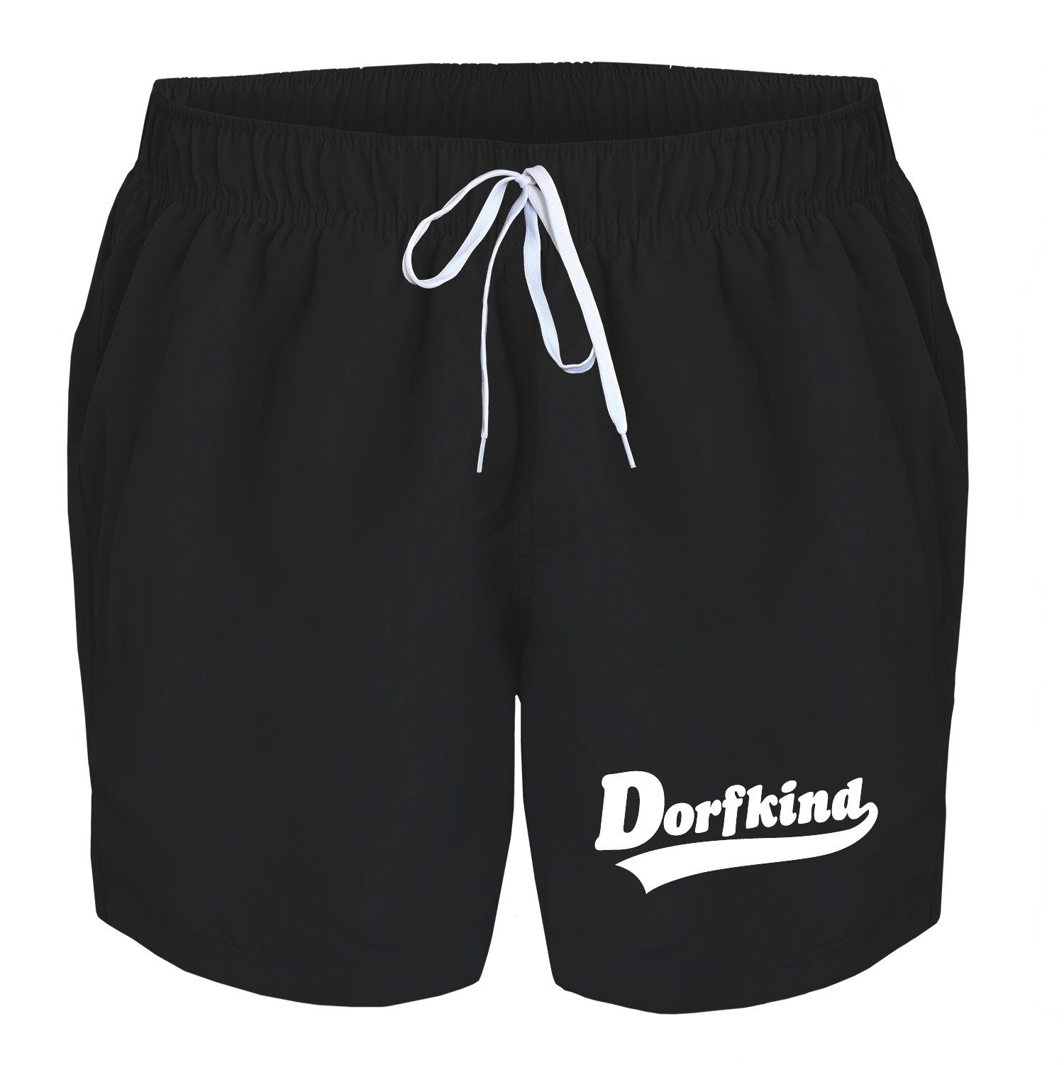 deinshirt Badehose Schwimmshorts Dorfkind Integrierter Netz-Slip, günstig online kaufen