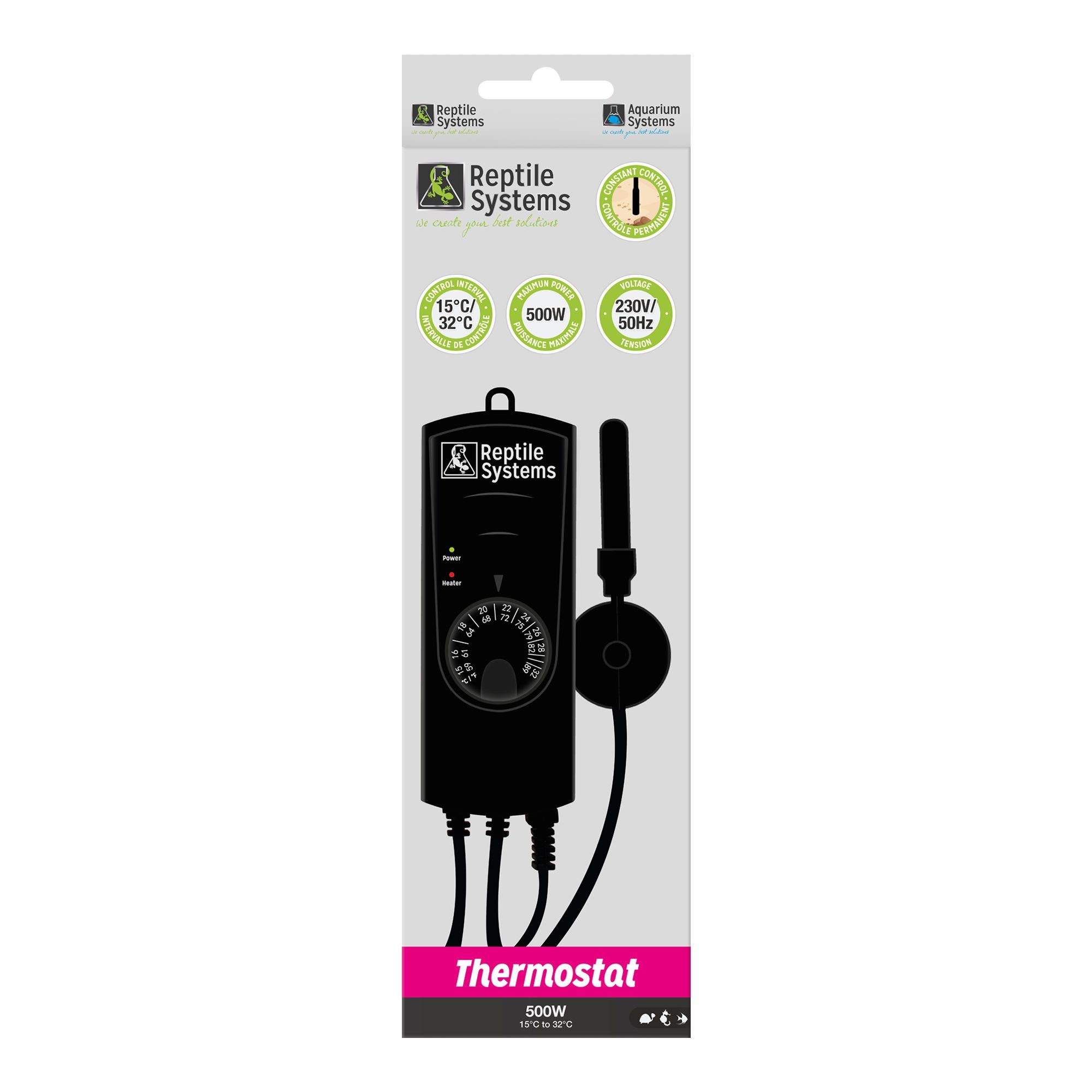 Terrarium Thermostat für Terrarien 500W