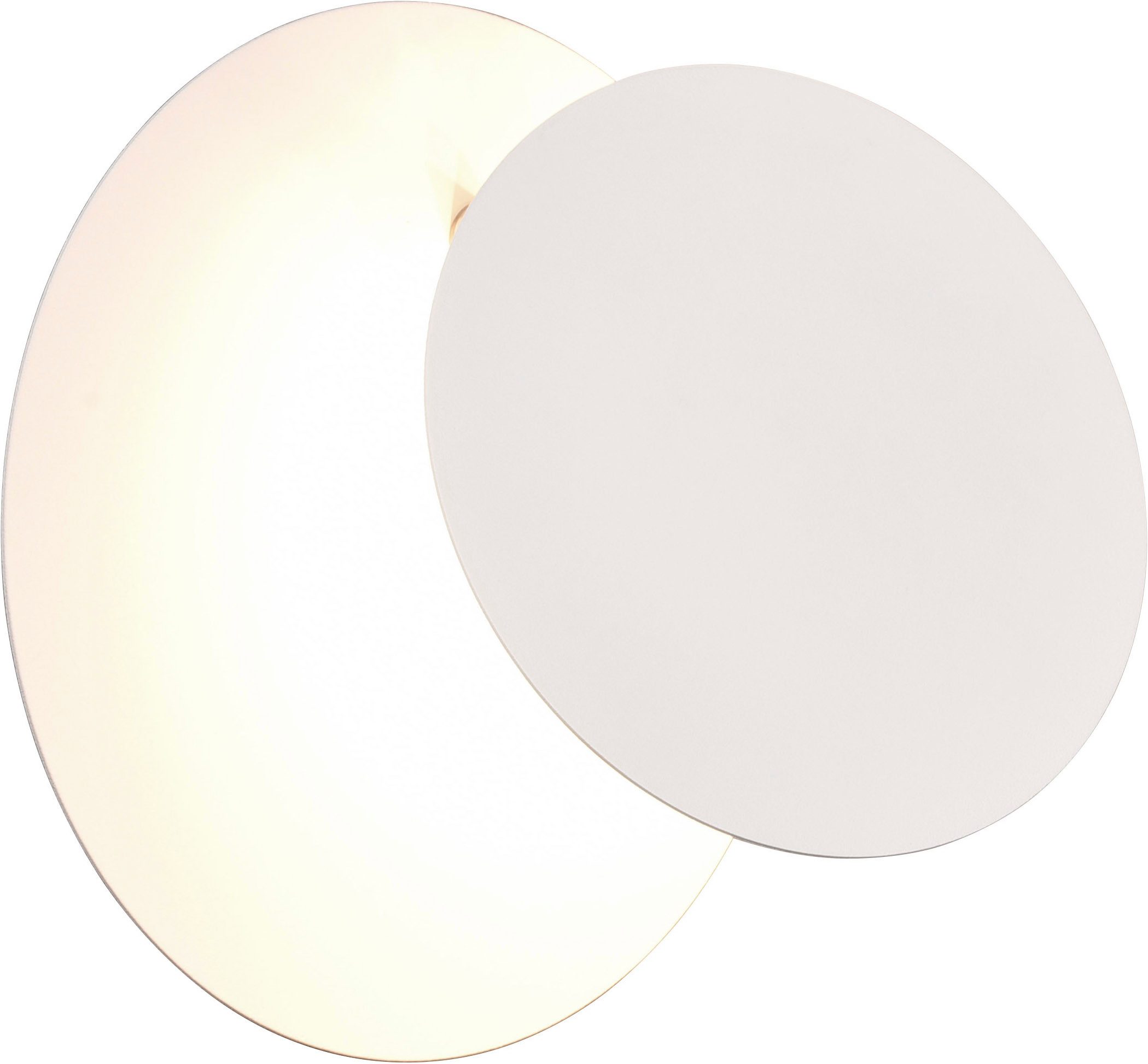 TRIO Leuchten LED Wandleuchte MIO, LED Wandlampe indirektes Licht, 6W 3000K warmweiß 560 Lumen, LED fest integriert, Warmweiß, Design Wandleuchte, Cover drehbar und schwenkbar