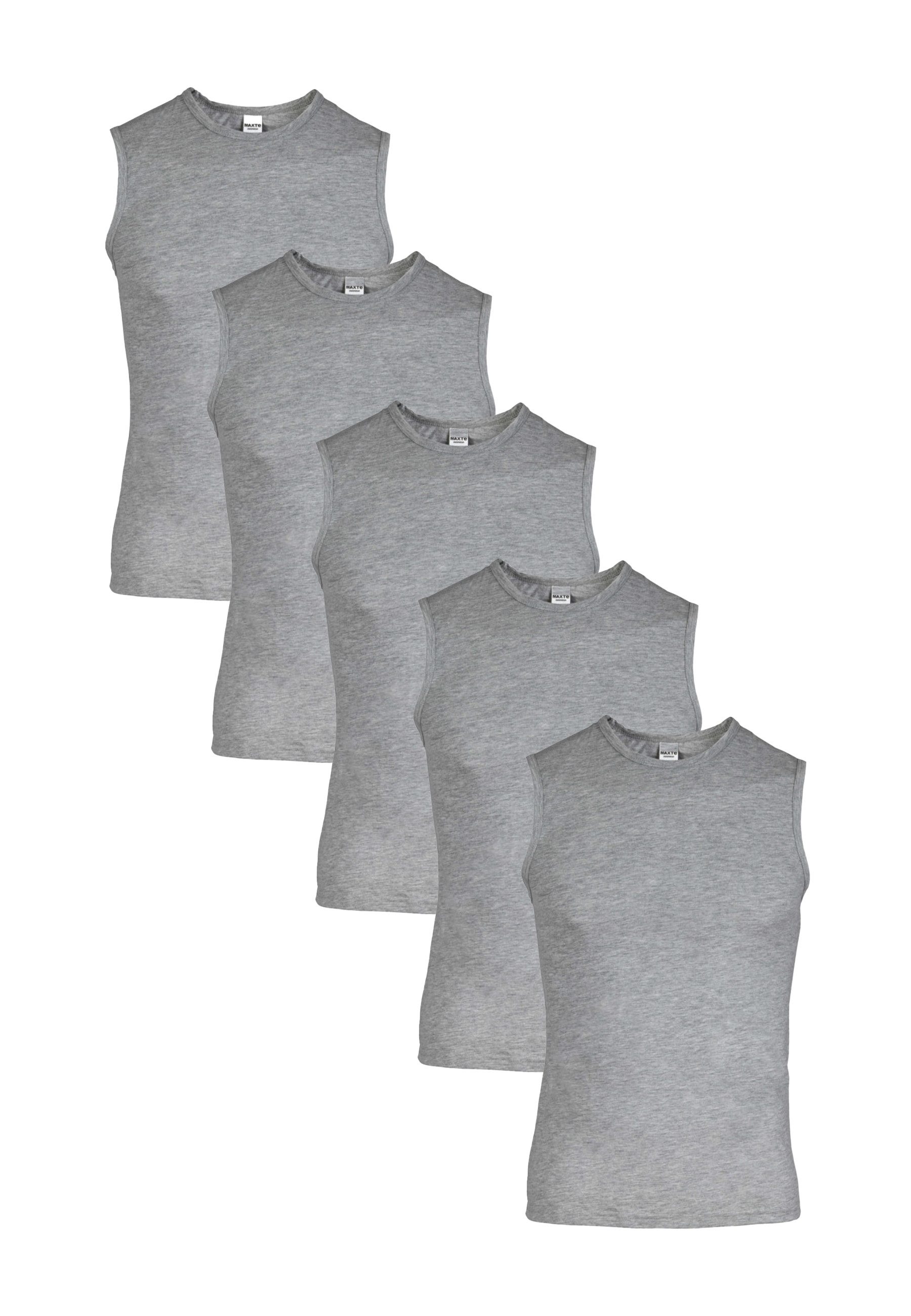 Diademita Unterhemd BASIC MAX Unterhemd 5er Pack (Set, 5-St., 5er Pack)