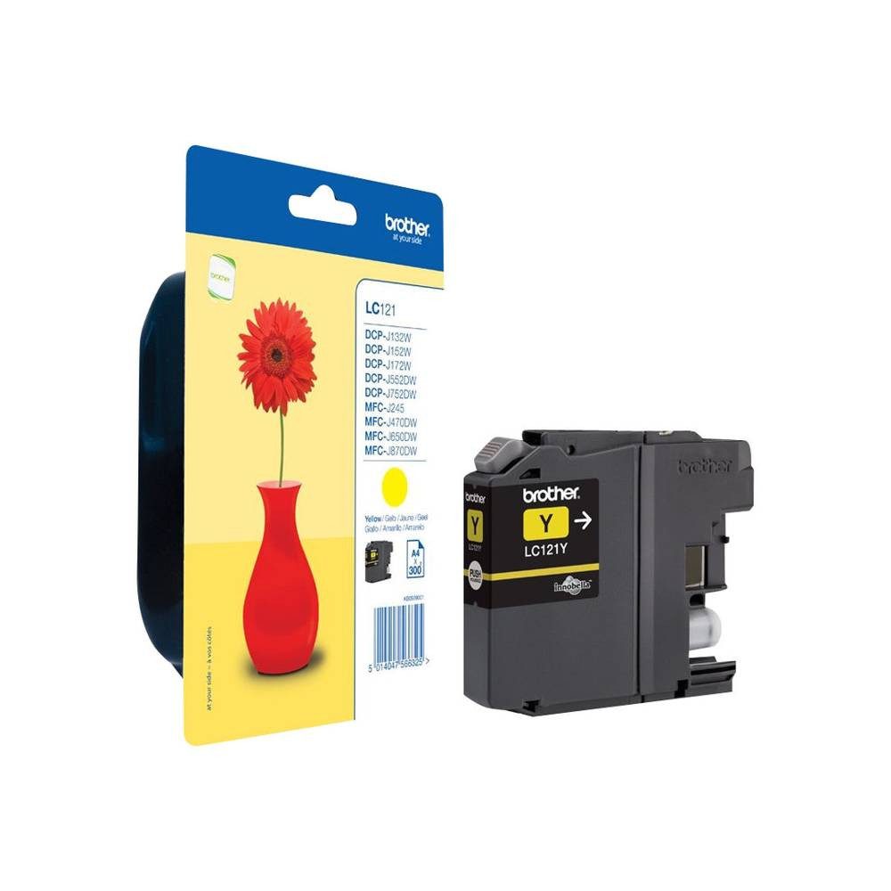 Brother Tintenpatrone LC121Y Tintenpatrone