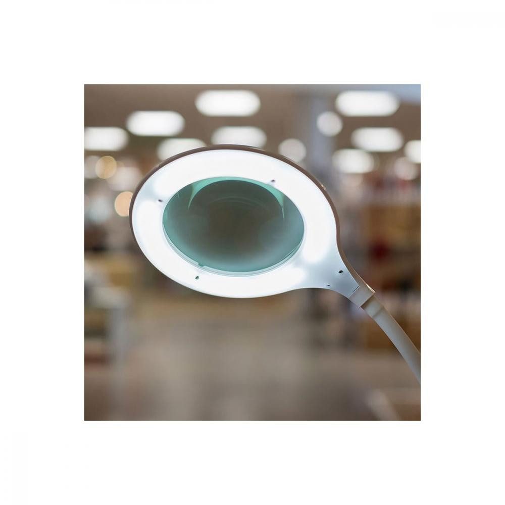 Semplix LED Arbeitslicht - Lupen-Tischlampe weiß (Linse 127 mm/dimmbar), dimmbar – Bild 3 von 5