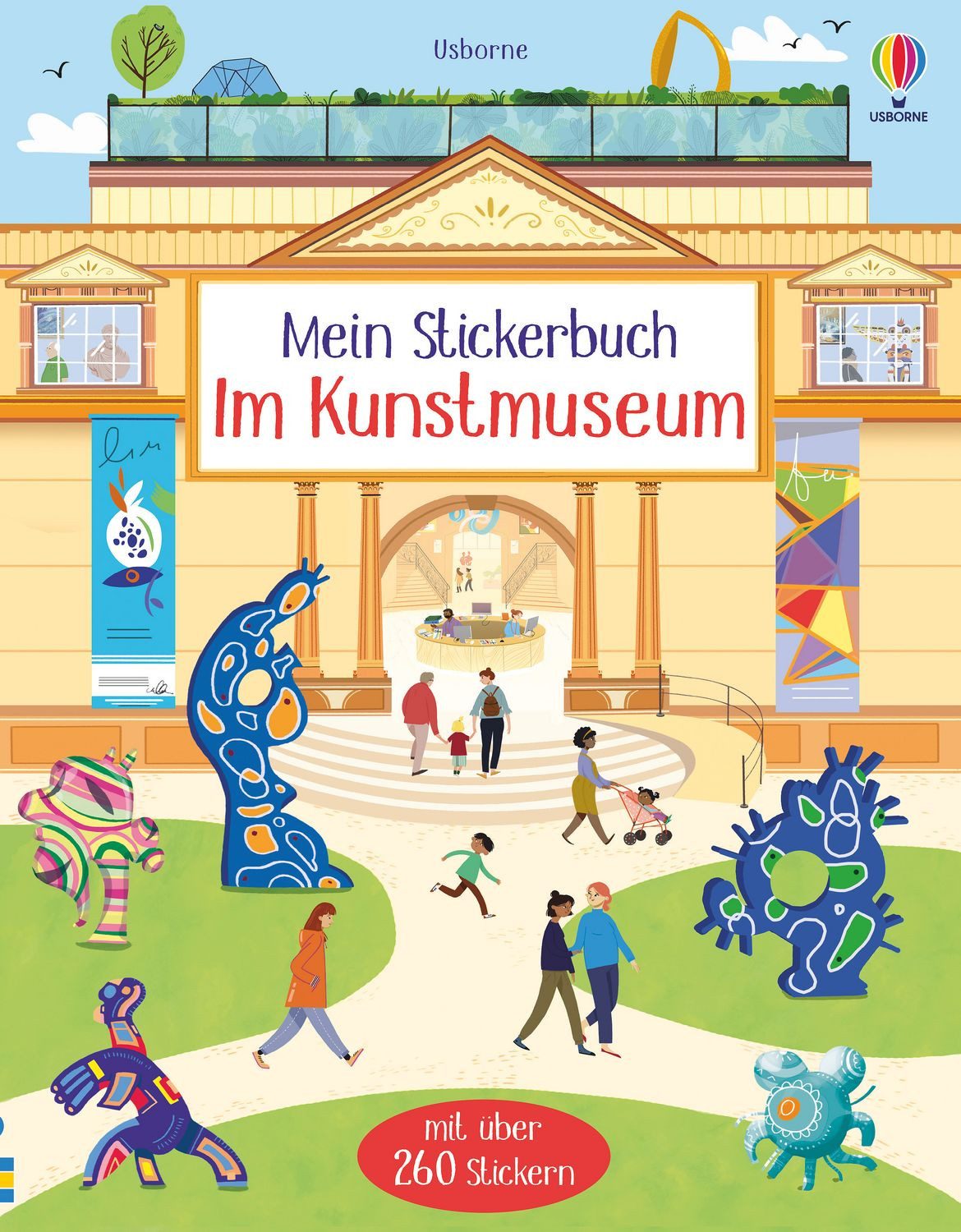 Mein Stickerbuch: Im Kunstmuseum / Abigail Wheatley