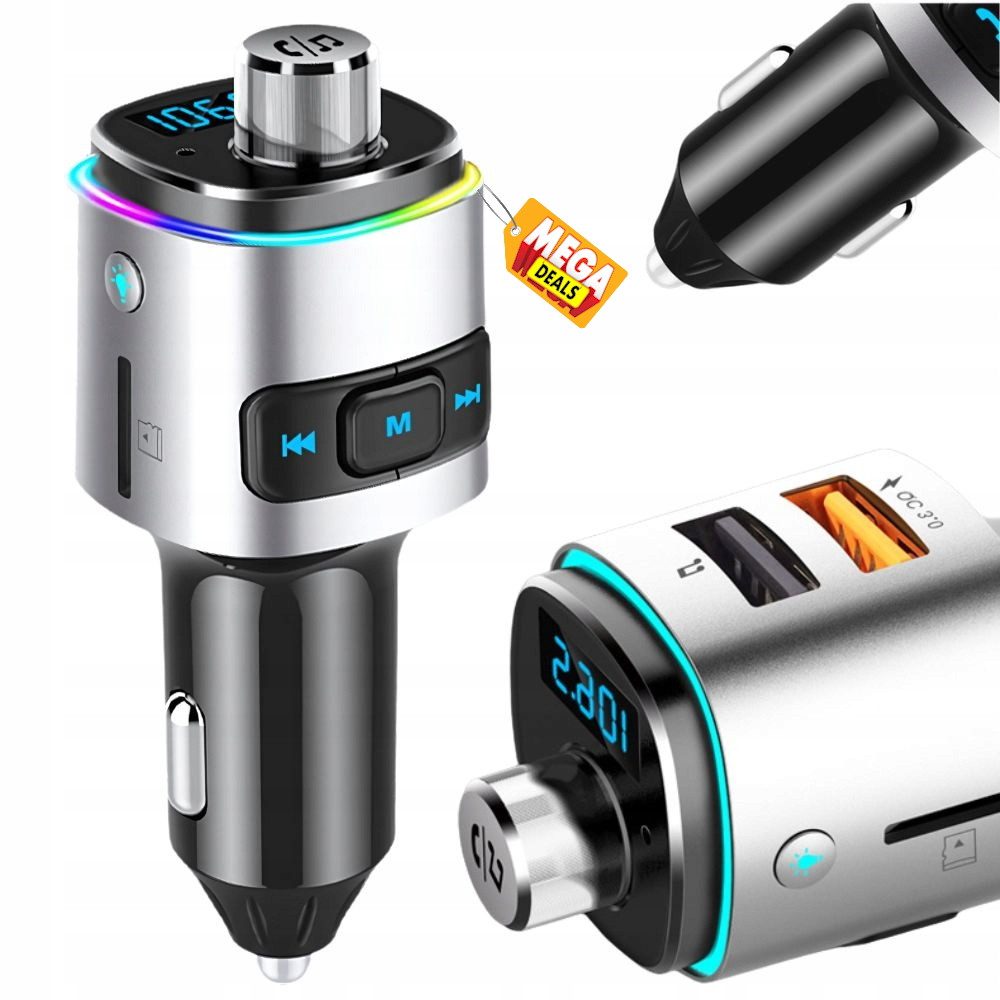 Bluetooth-Adapter Radio Freisprechanlage Bluetooth-Transmitter Musik KFZ-Transmitter