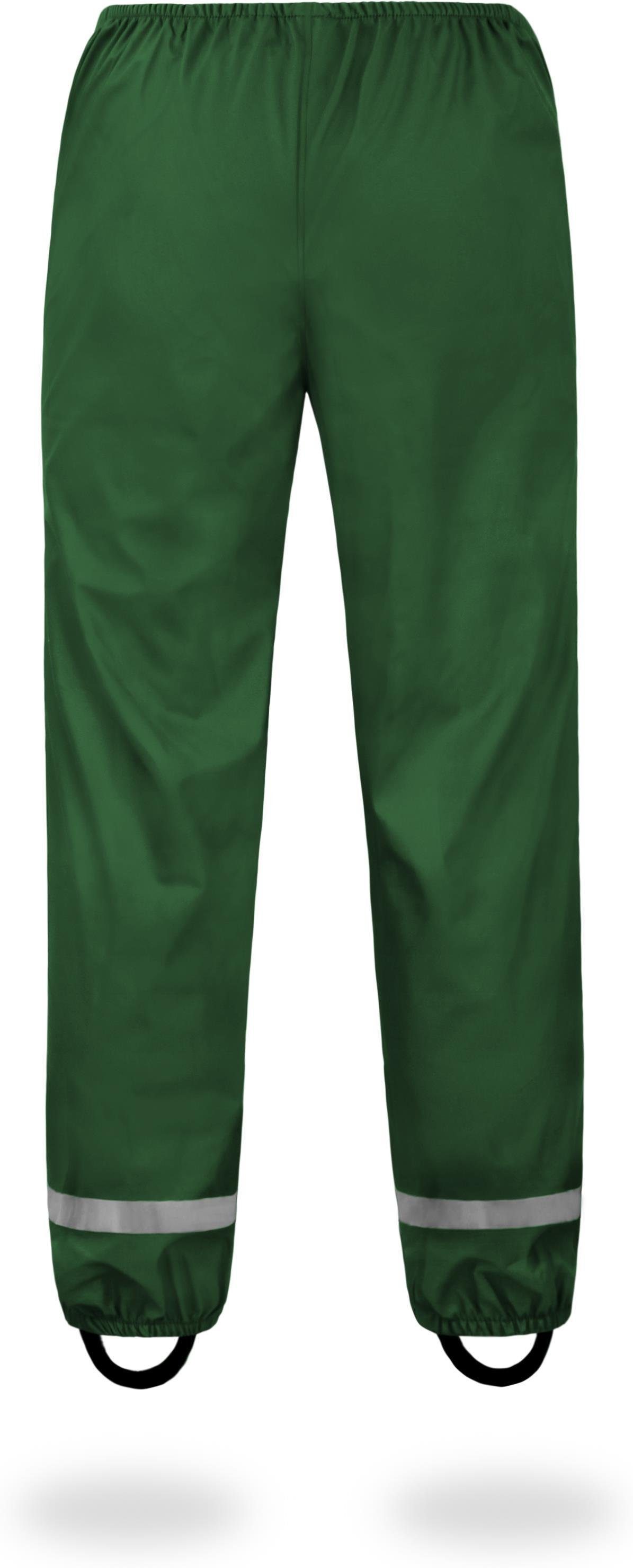 normani Regenhose Kinder Regenhose York Jungen und Mädchen - Wind- und wasserdichte Regenhose mit Reflektoren