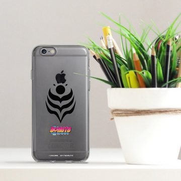 DeinDesign Handyhülle Boruto Uzumaki Offizielles Lizenzprodukt Boruto Karma Transparent, Apple iPhone 6s Silikon Hülle Bumper Case Handy Schutzhülle