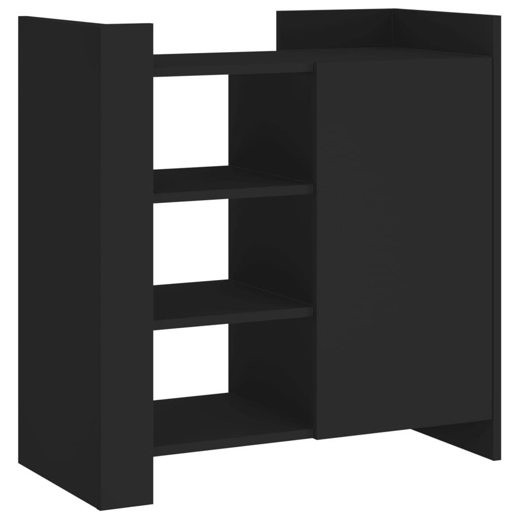 vidaXL Sideboard Sideboard Schwarz 73,5x35x75 cm günstig online kaufen