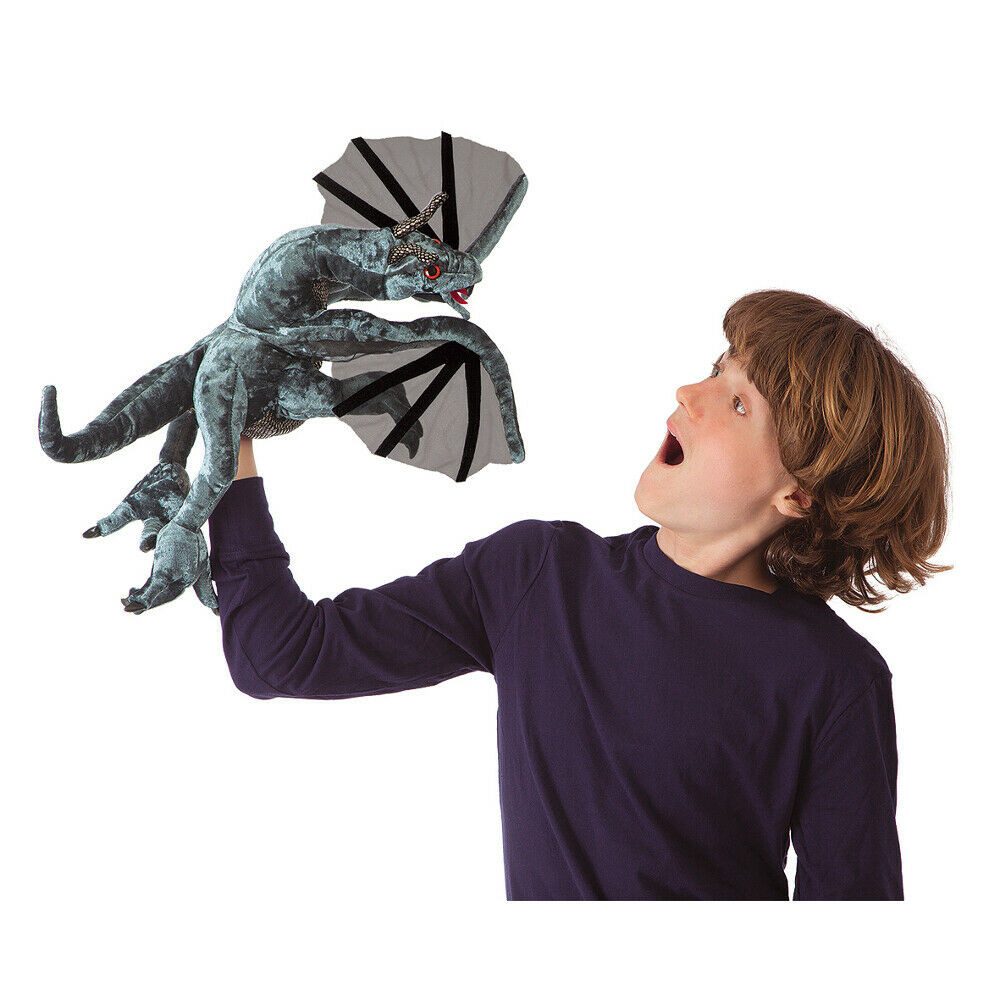 Folkmanis Handpuppen Handpuppe Folkmanis Drachenwesen / Jabberwock 3091 (Packung)