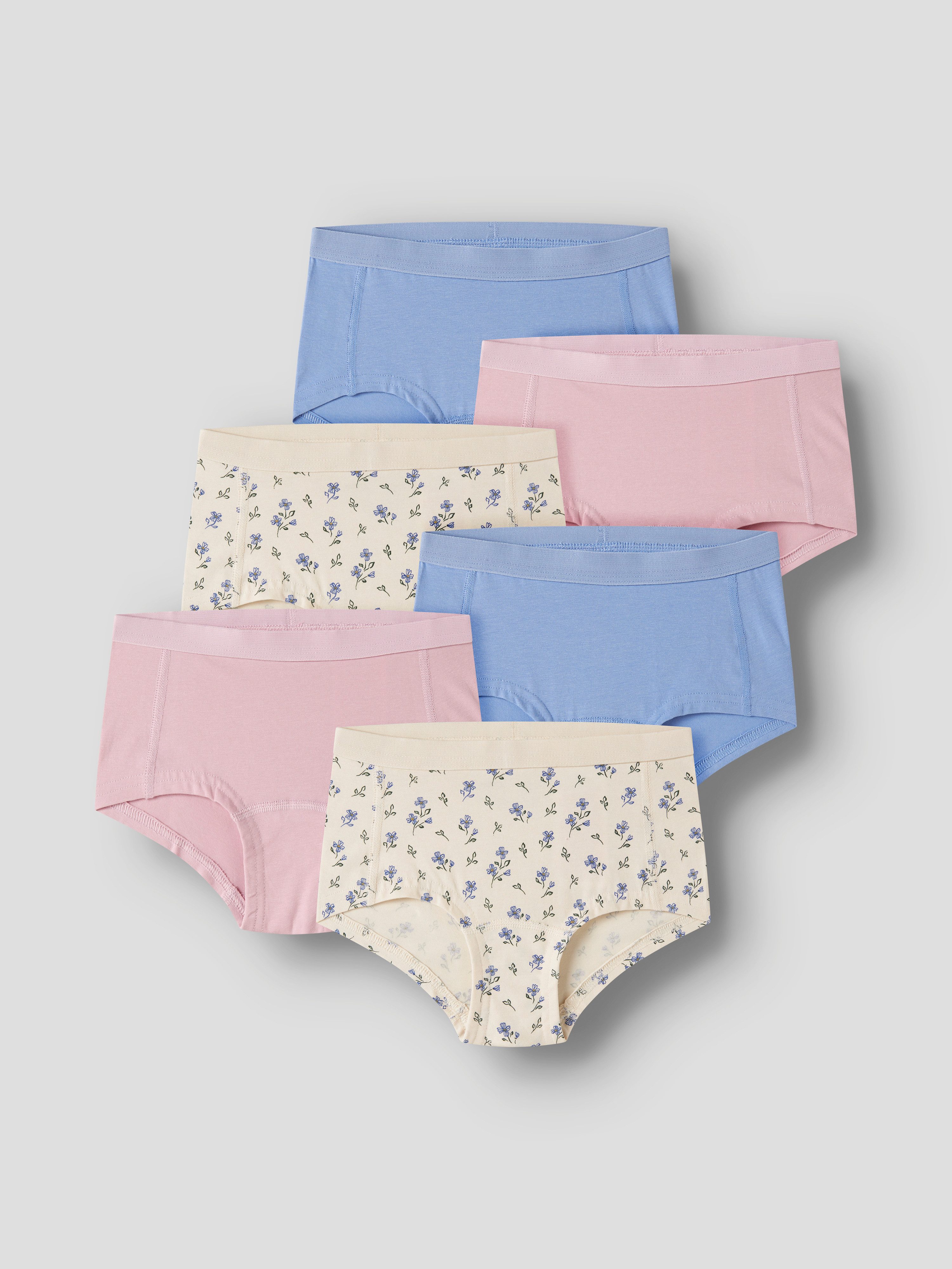 Name It Hipster NKFHIPSTER 6P BUTTERCREAM FLORAL NOOS (Packung, 6-St)