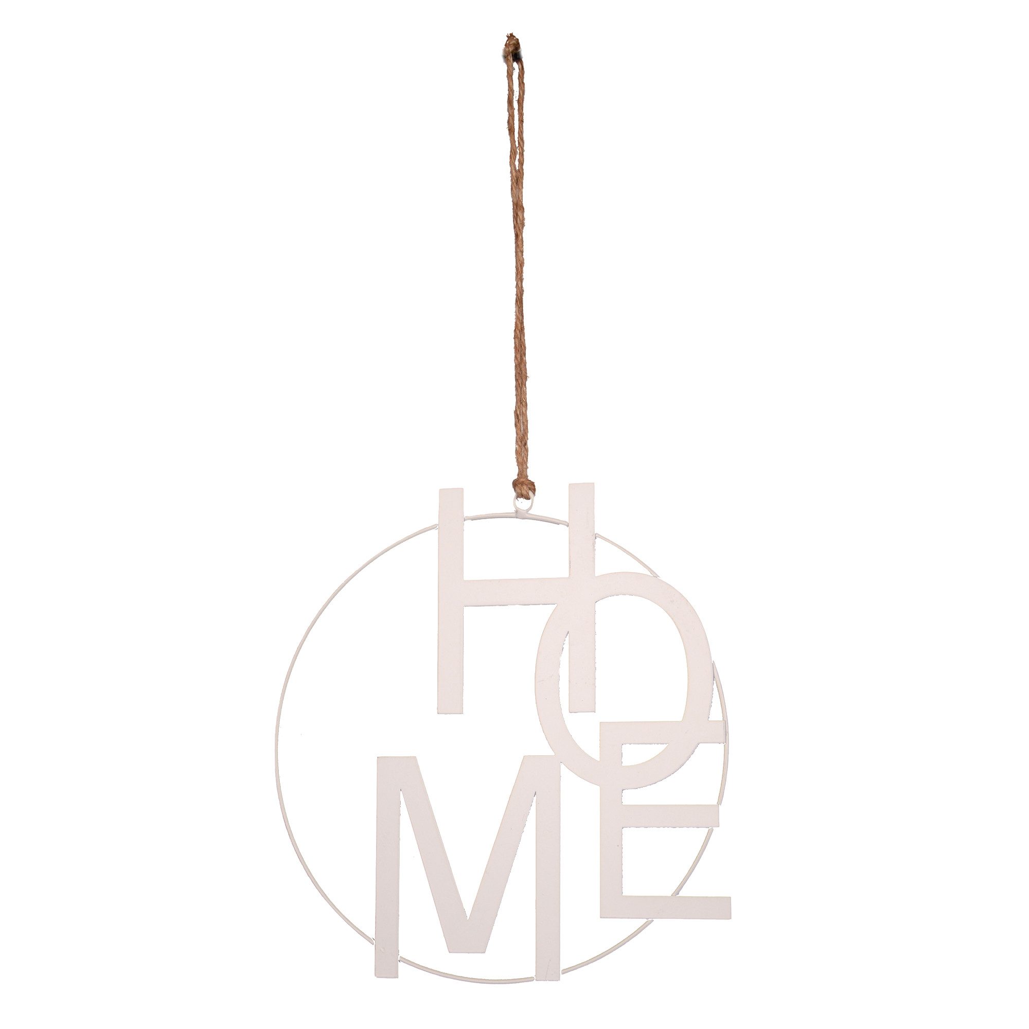 UNUS HOME Wanddekoobjekt Aufhänger HOME (25cm), Hängedeko Wanddeko Fensterd günstig online kaufen