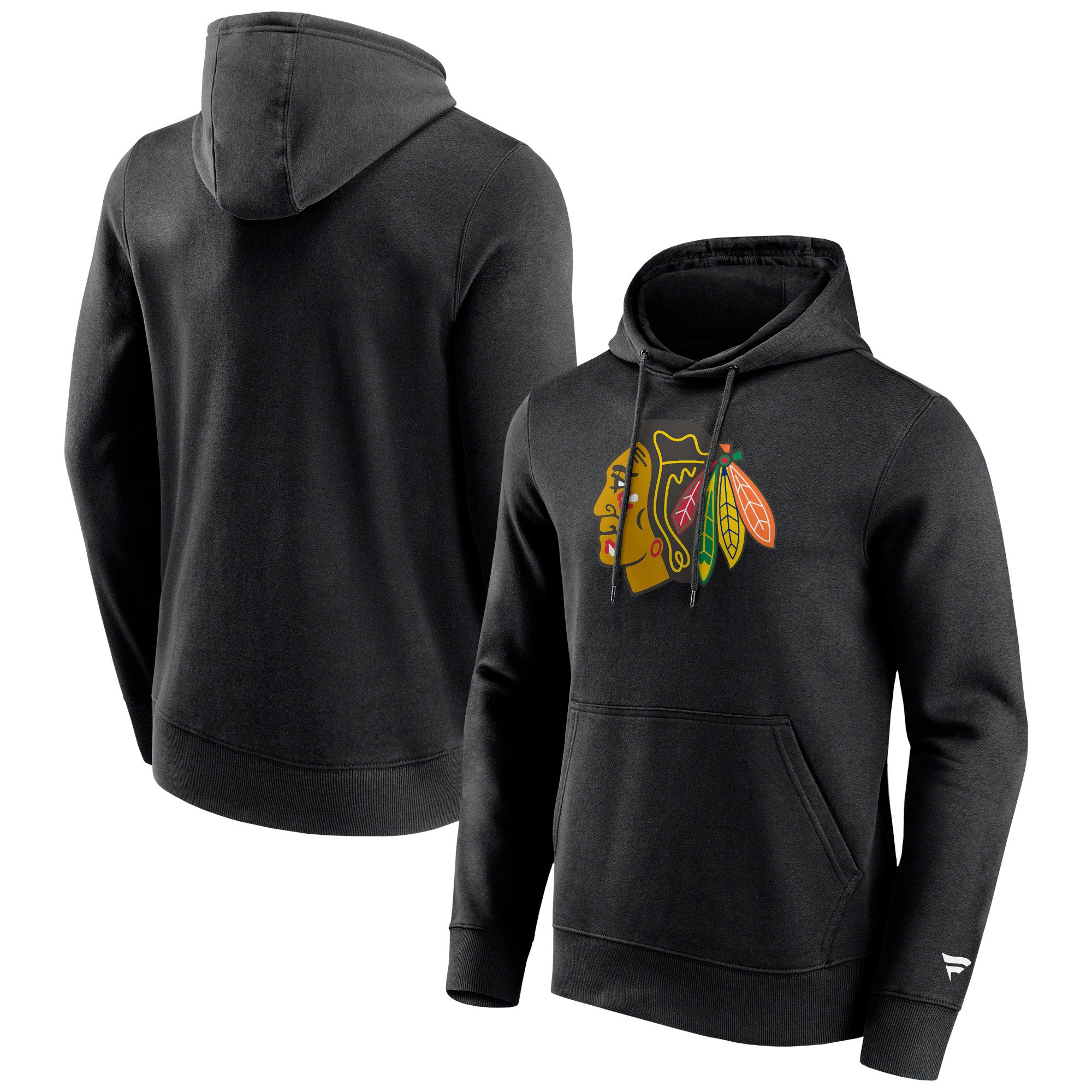 Fanatics Kapuzenpullover Fanatics Hoodie Chicago Blackhawks Primary Logo Graphic