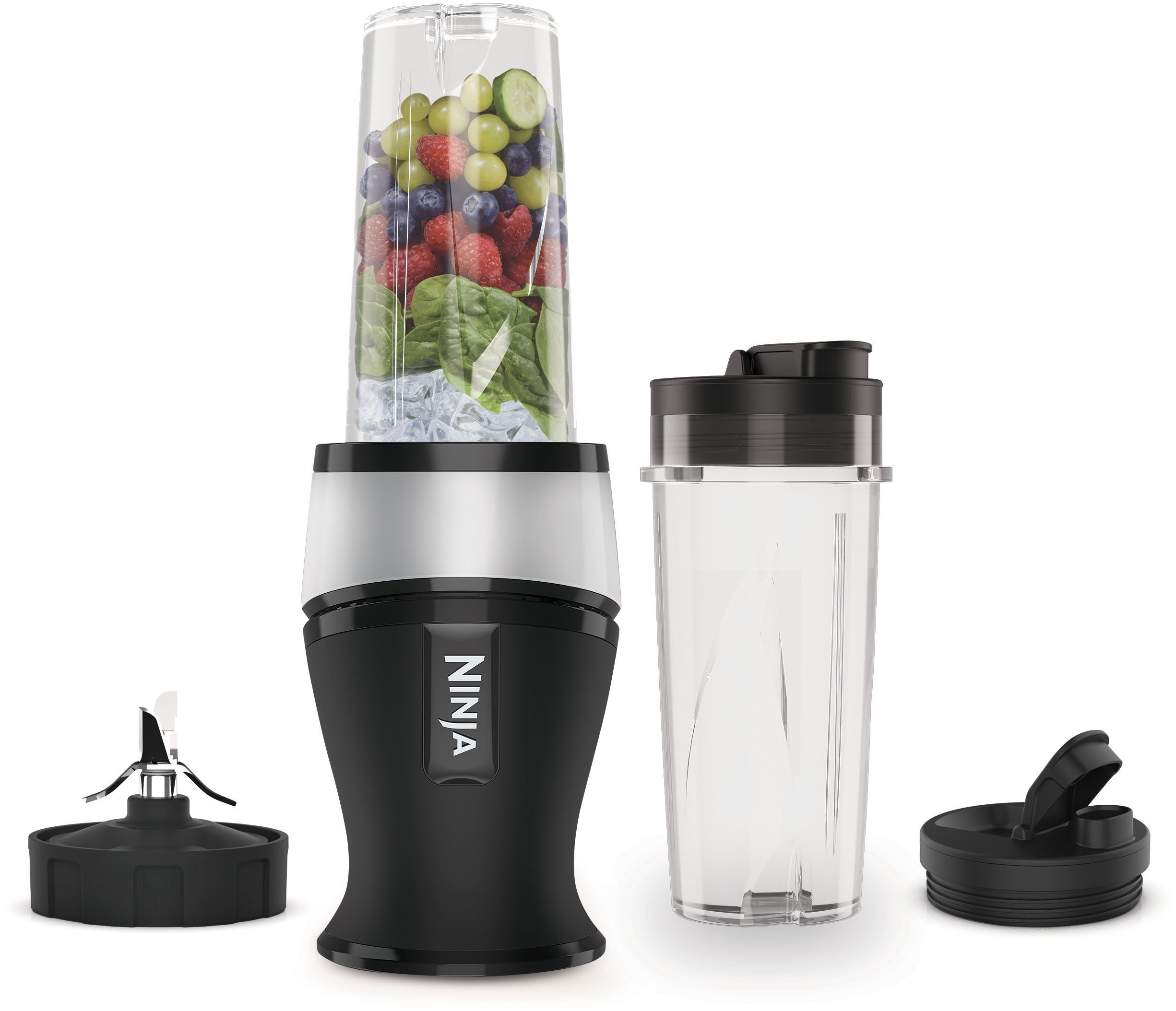 NINJA W, 700 2 to-go-Becher 0,47 L incl. Smoothie-Maker QB3001EUS, x