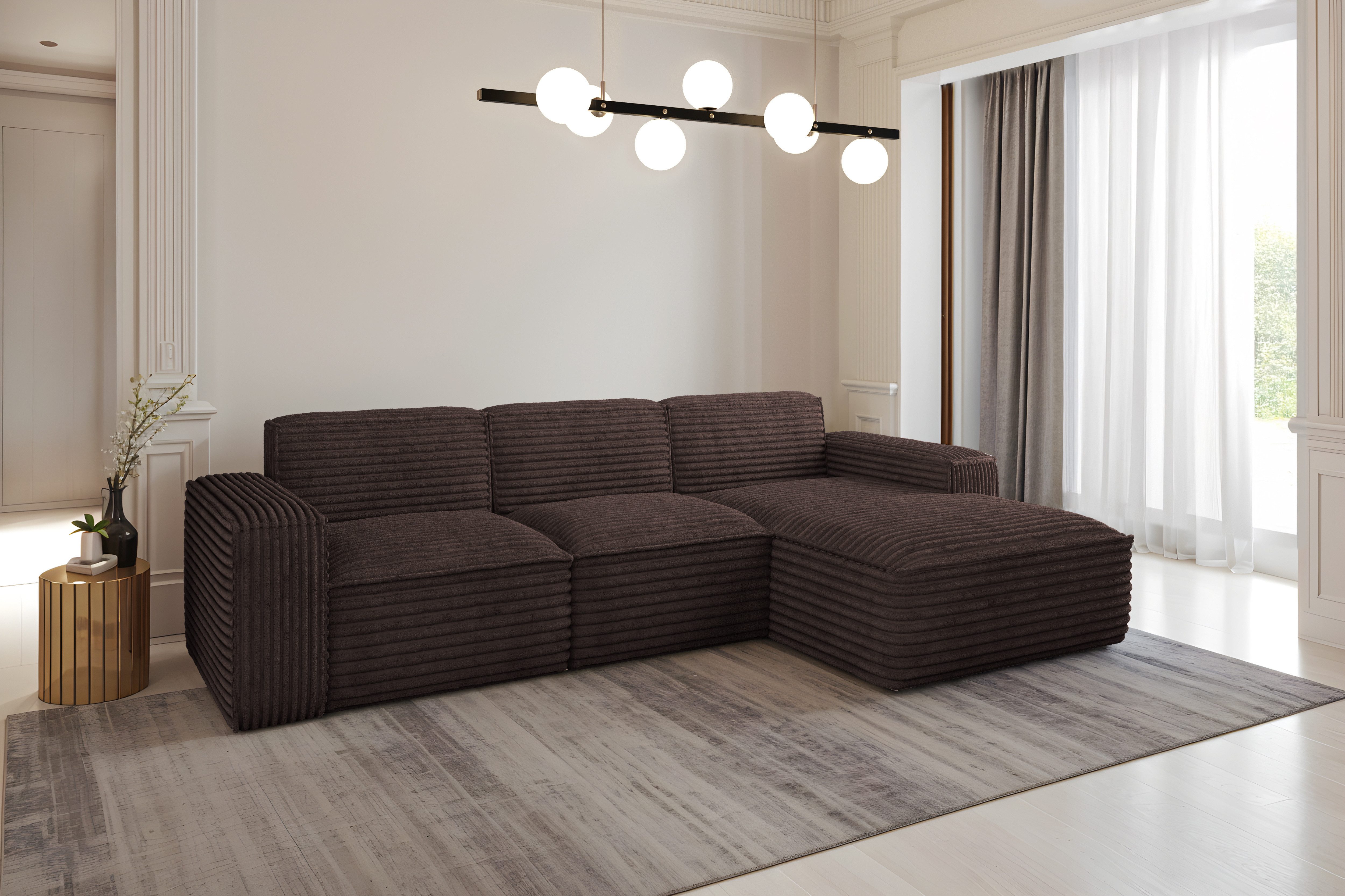 Kaiser Möbel Ecksofa Eckcouch SIENA L-Form, günstig online kaufen